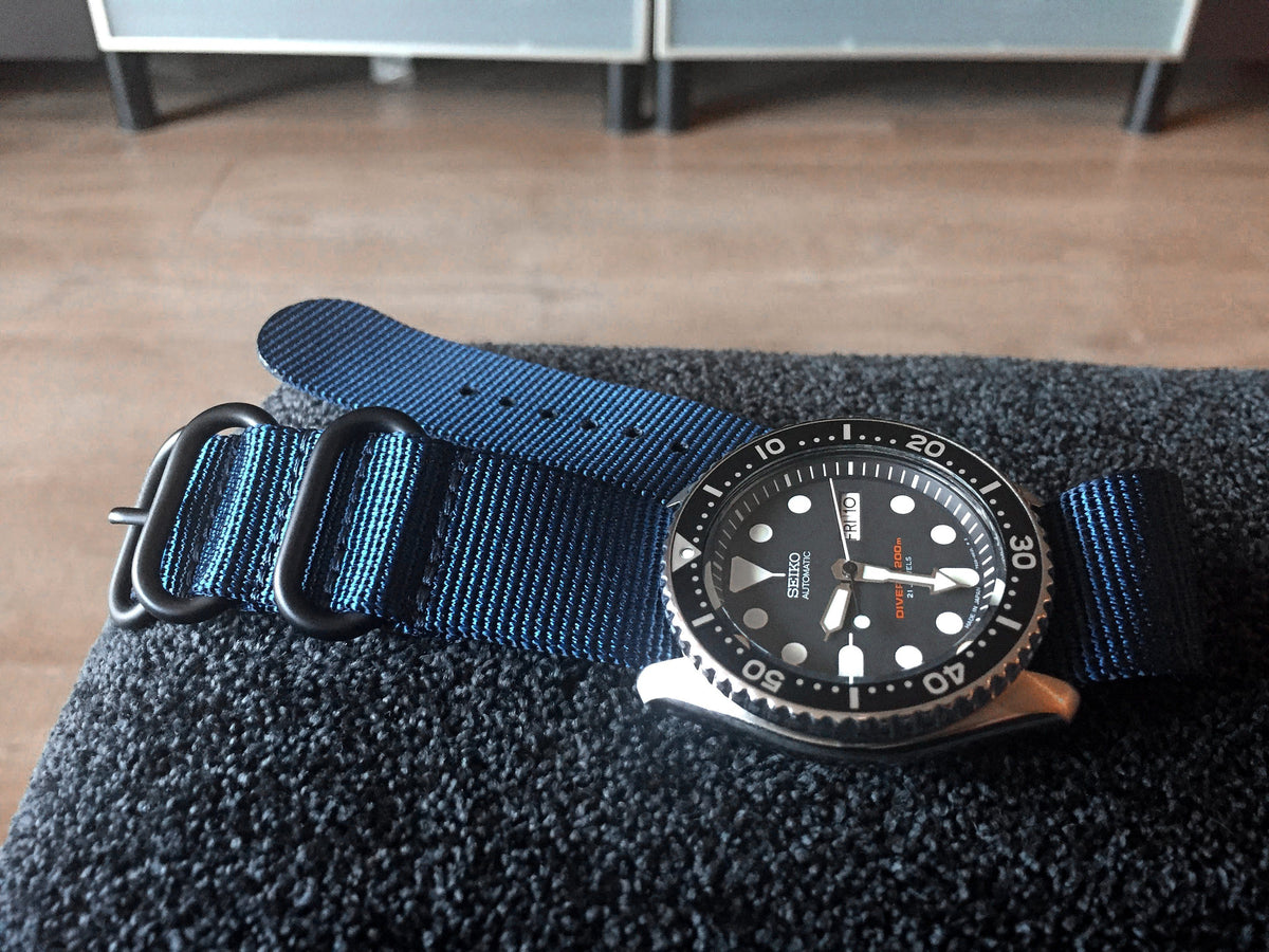 Seiko SKX007 Watch on Vario's Ballistic Nylon Watch Strap by #varioclub member Jon