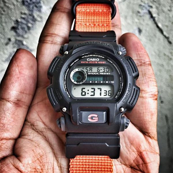 Casio G-Shock DW9052 on Vario strap by #varioeveryday member @divewatchsucka