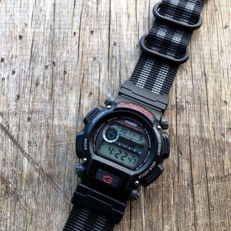 Casio GShock DW9052 on Vario strap . Photo by #varioeveryday member Elven