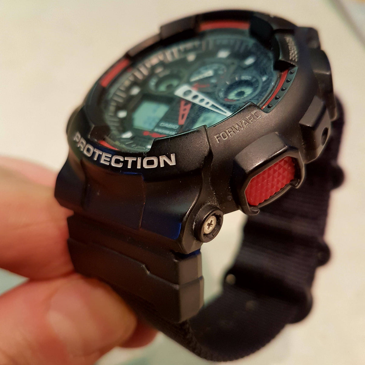 GA100 on Vario Ballistic Nylon strap photo by #varioeveryday member Jon