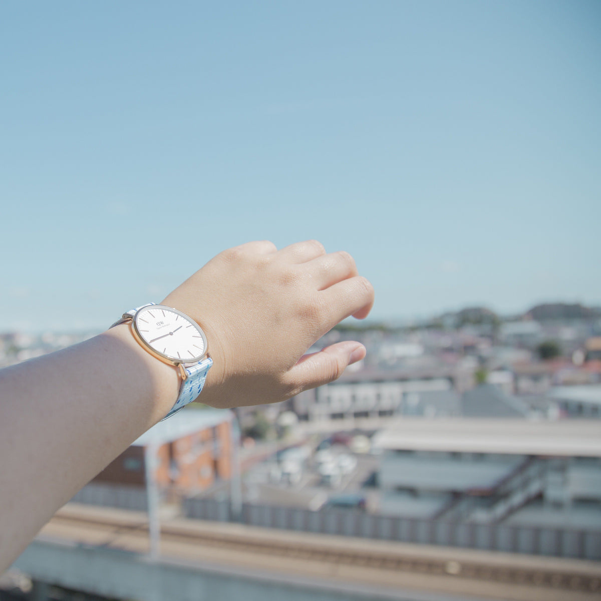Daniel Wellington on Vario raindrops Strap by #varioeveryday member @photo143