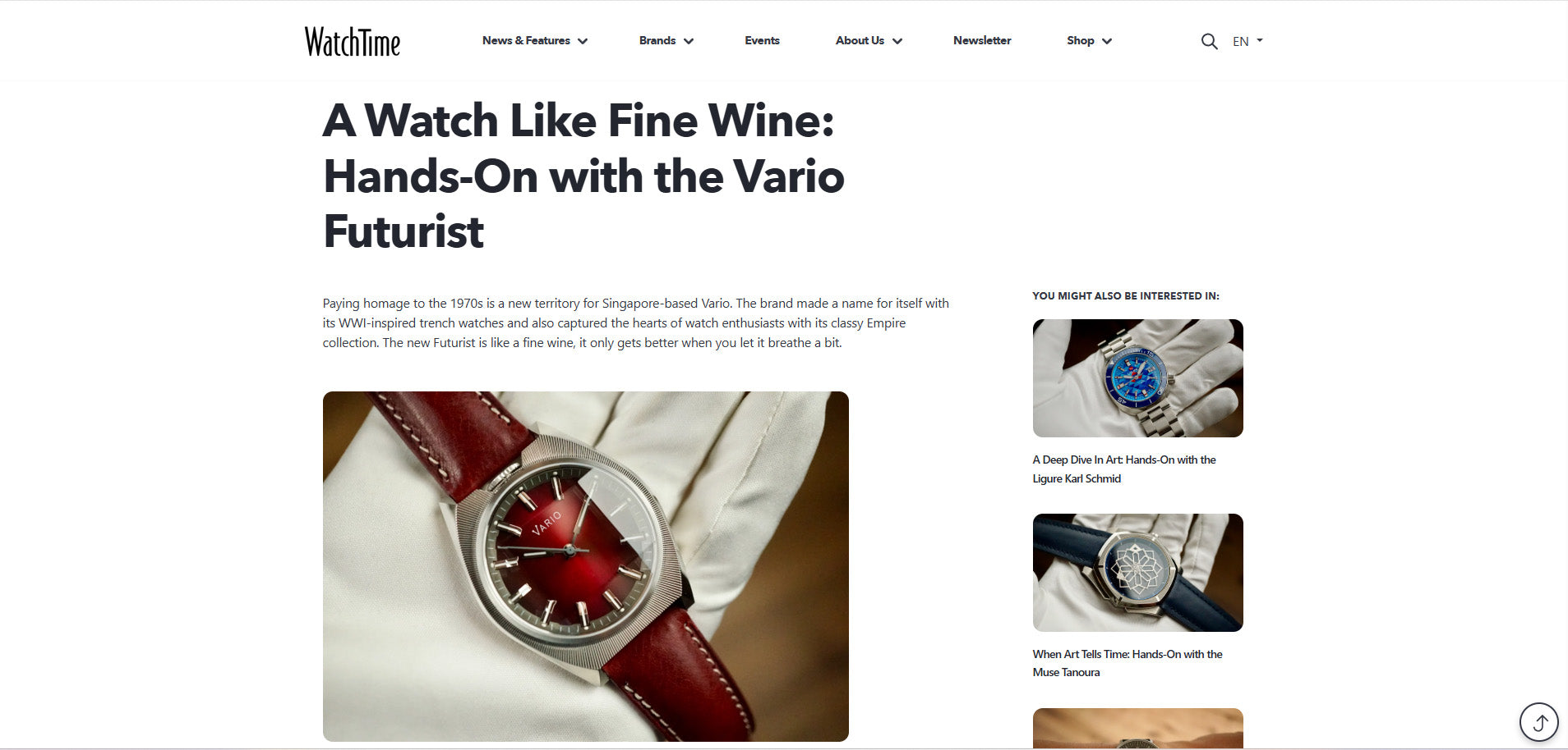 Futurist reviewed by WatchTime