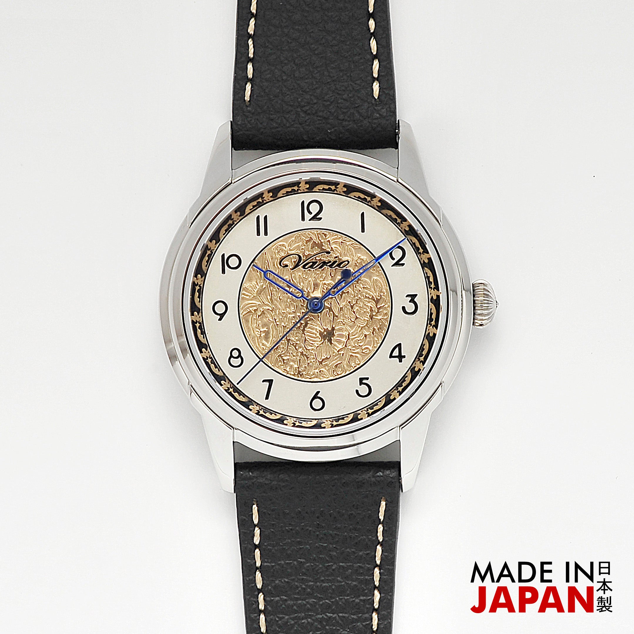 Vario Empire Art Deco Art Nouveau Hand Engraved Watch