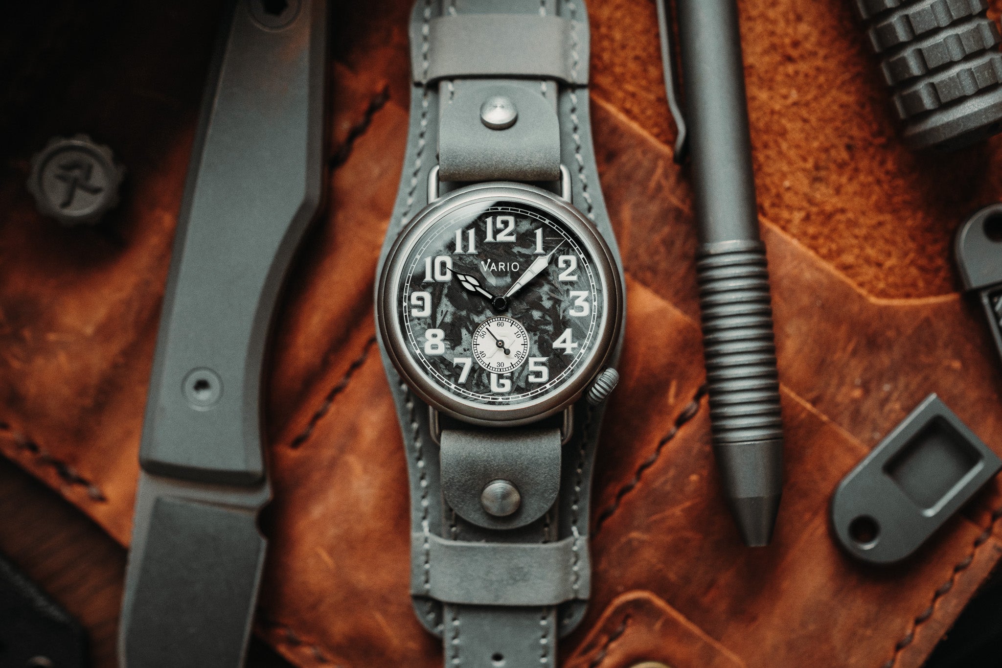 VARIO x RZE UltraHex™ Trench Lumed Carbon Fibre Watch