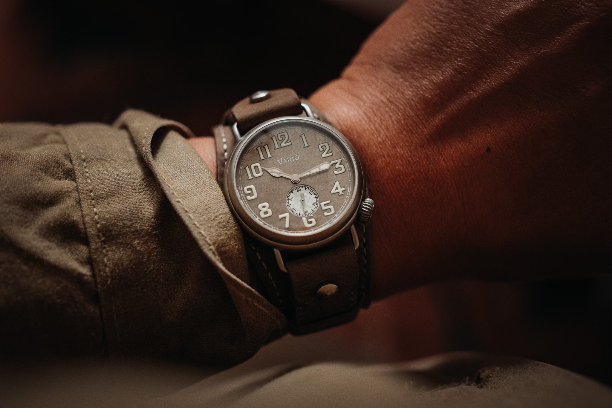 VARIO x RZE UltraHex™ Trench Timascus Watch