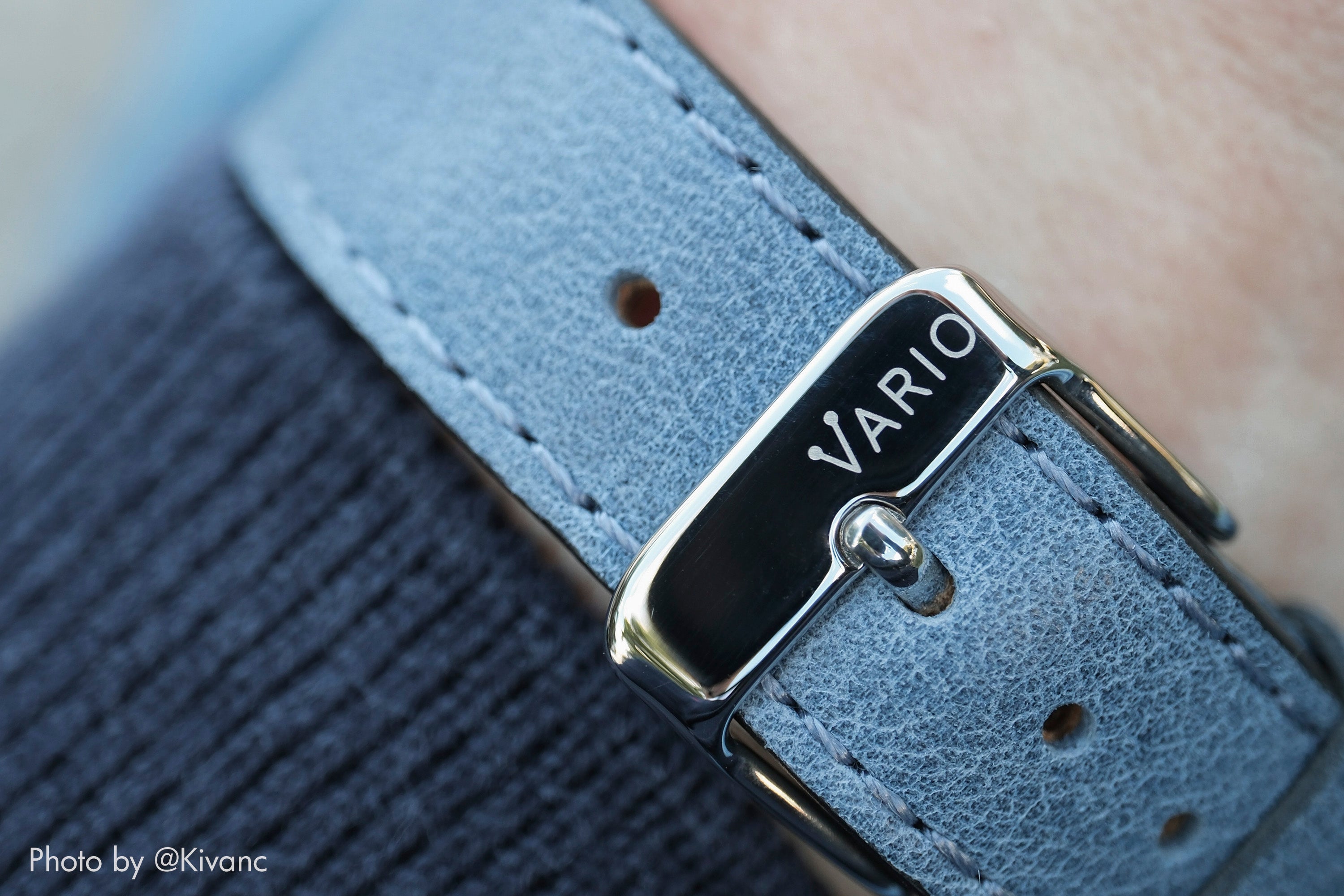 vario german leather watch strap