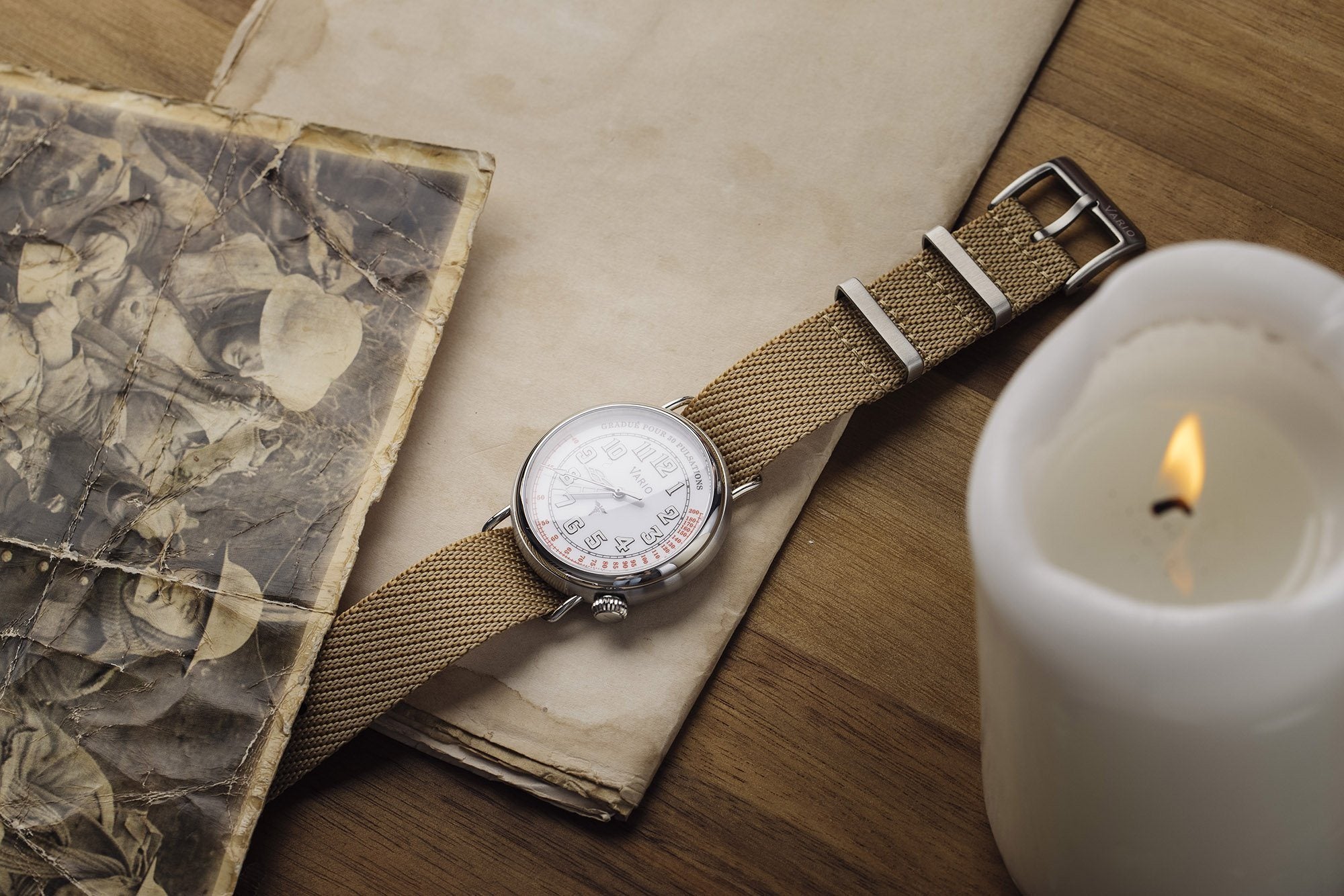 vario 1918 medic doctor pulsometer ww1 watch