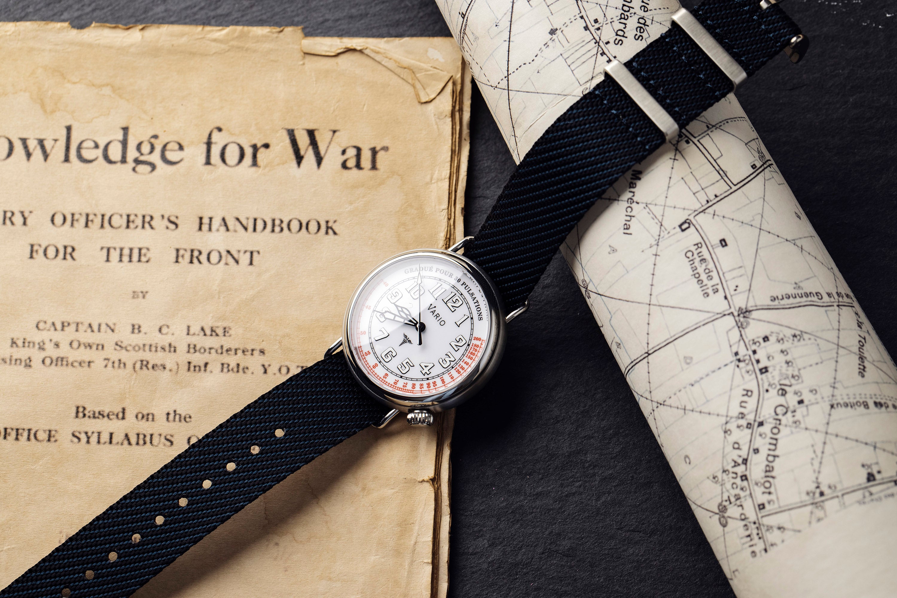 vario ww1 medic doctor watch