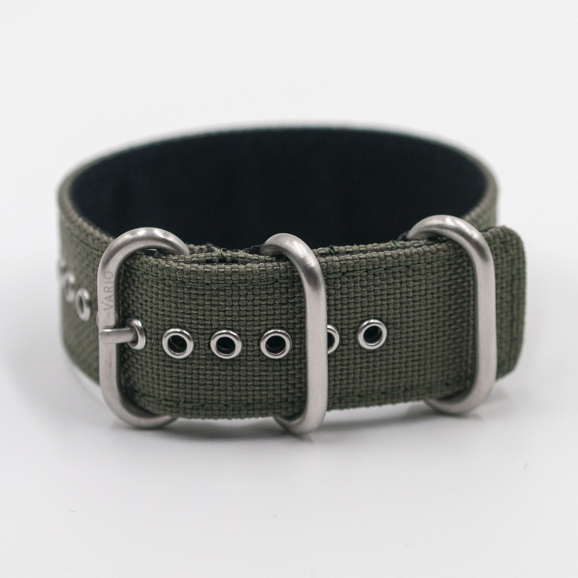 Cordura Vintage Army Green Watch Strap