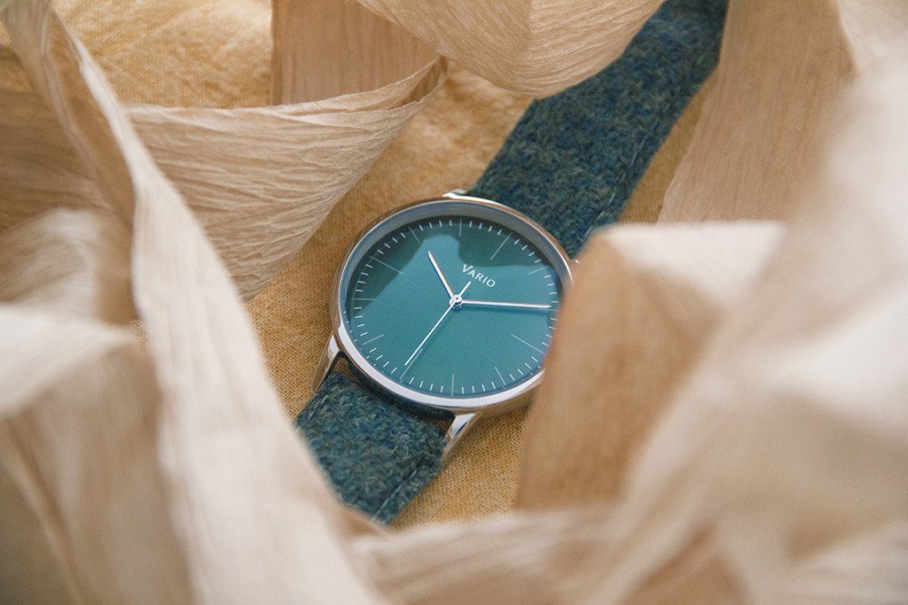 eclipse green dress watch