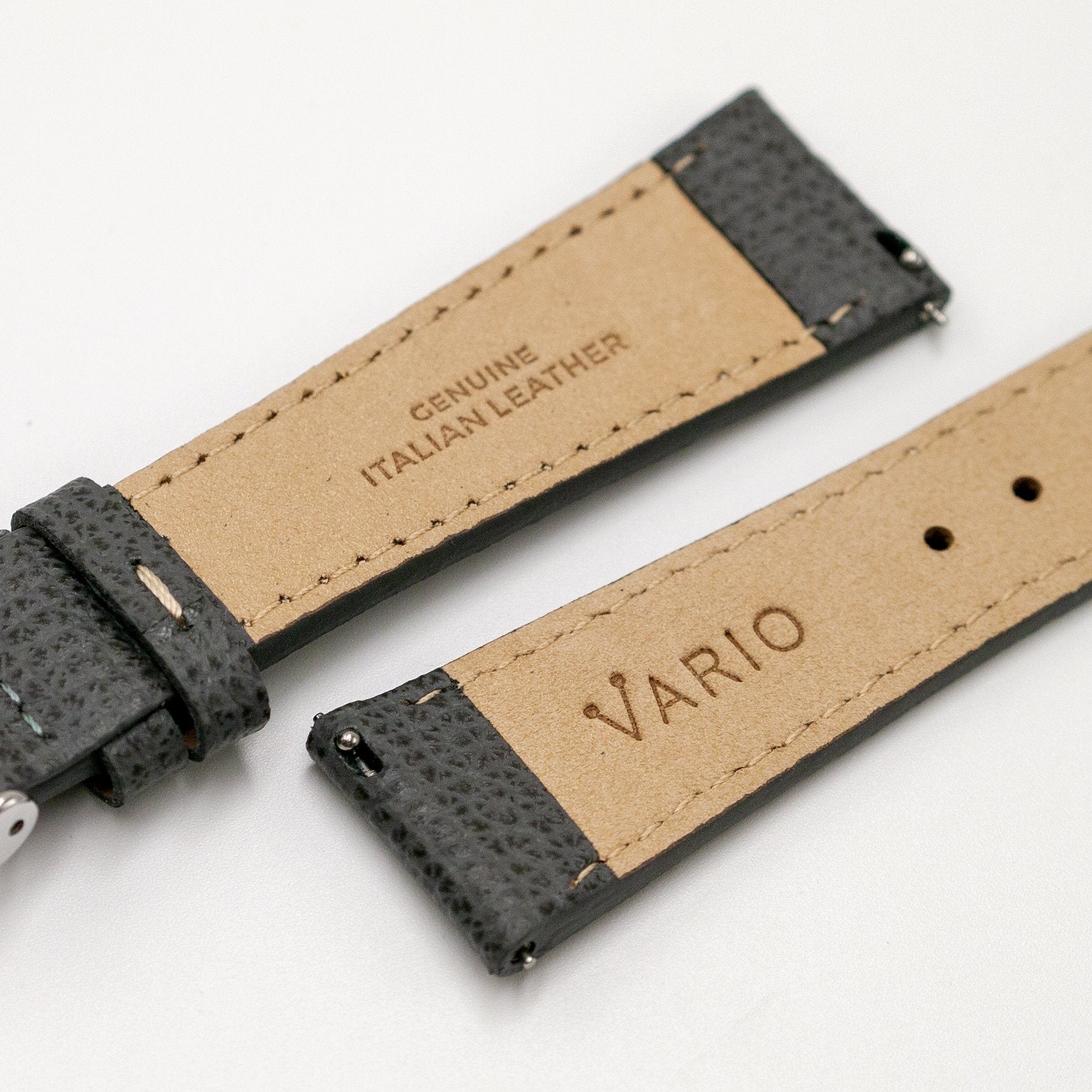 Vintage Italian Leather Watch Strap