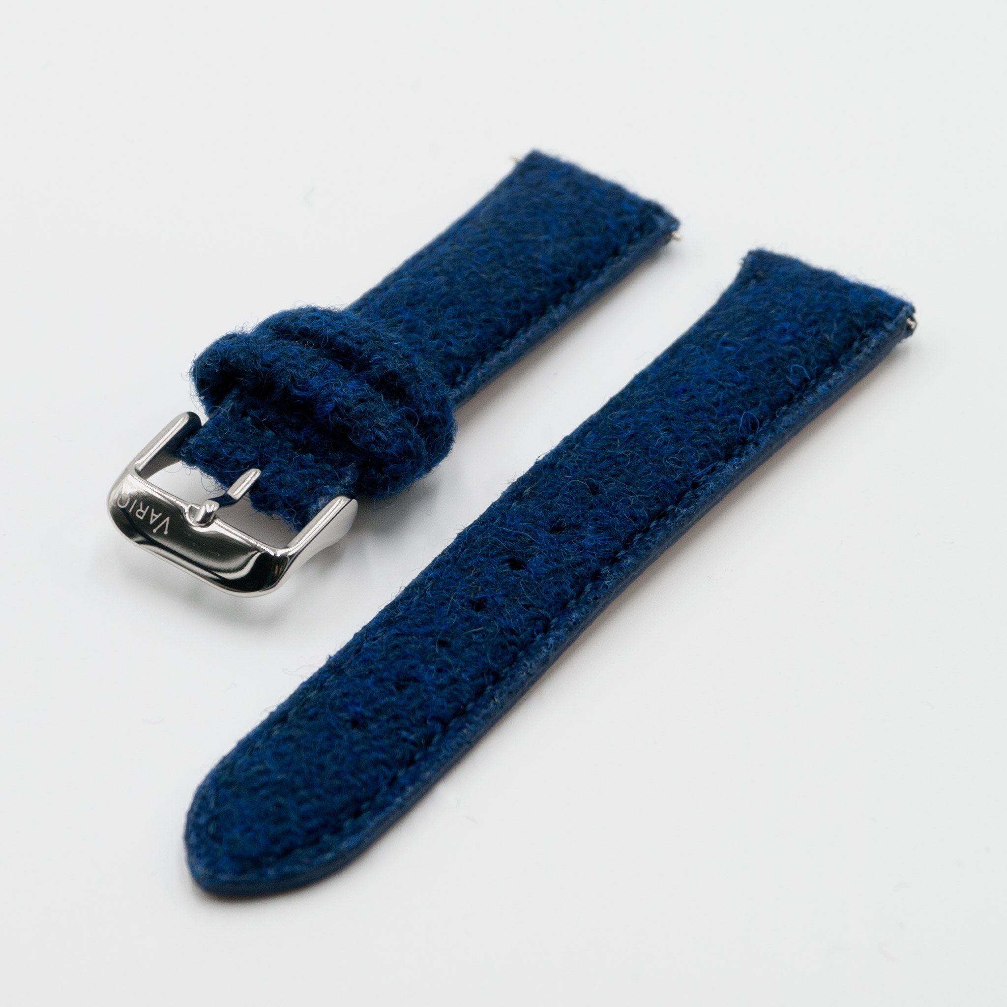 Vario Harris Tweed Navy Blue Watch Strap