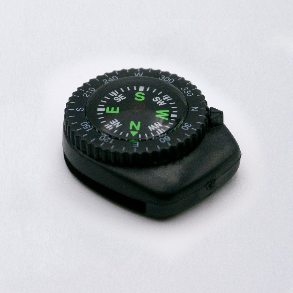 clip on mini compass for trekking