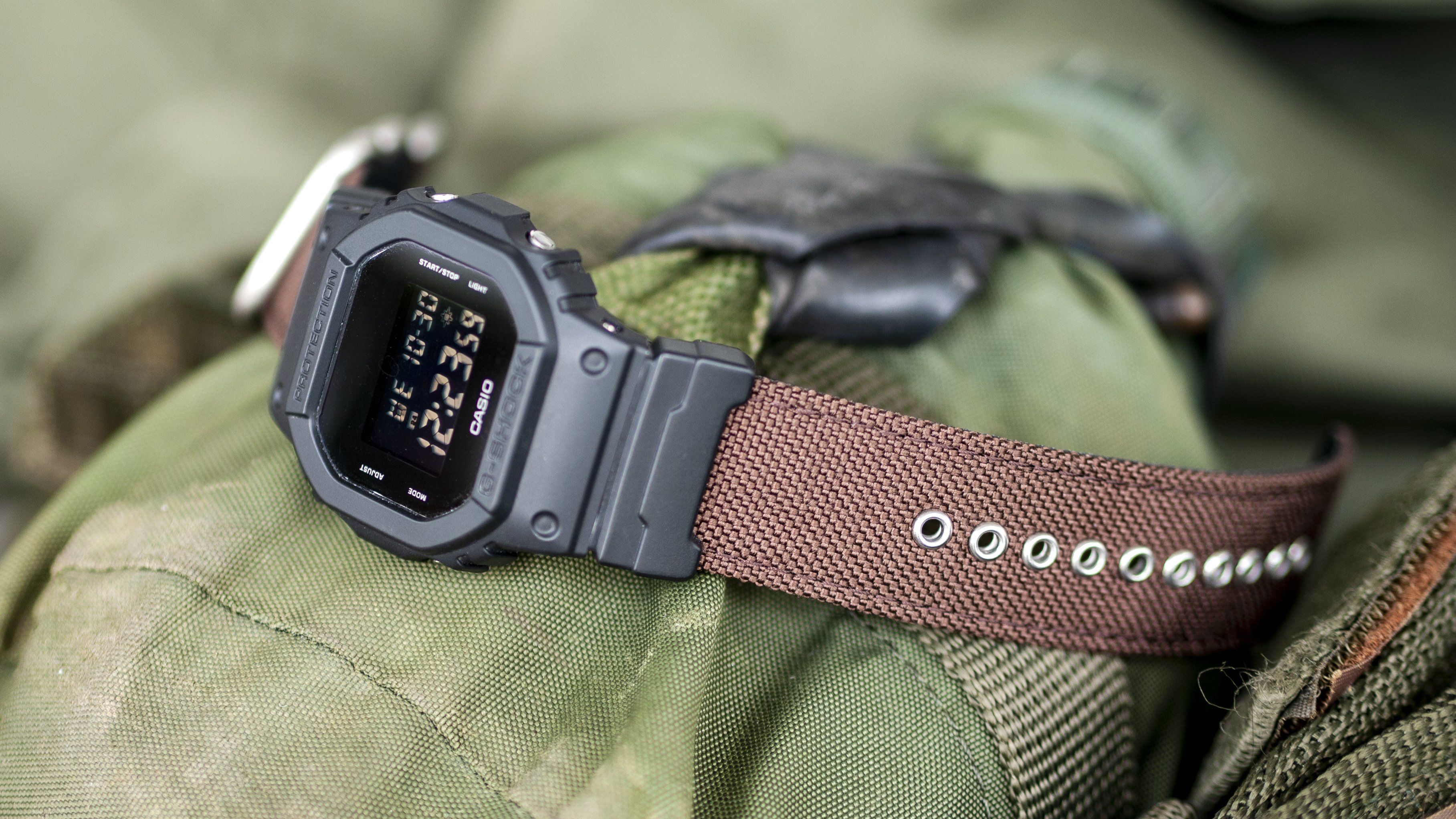 vario cordura single pass watch strap gshock