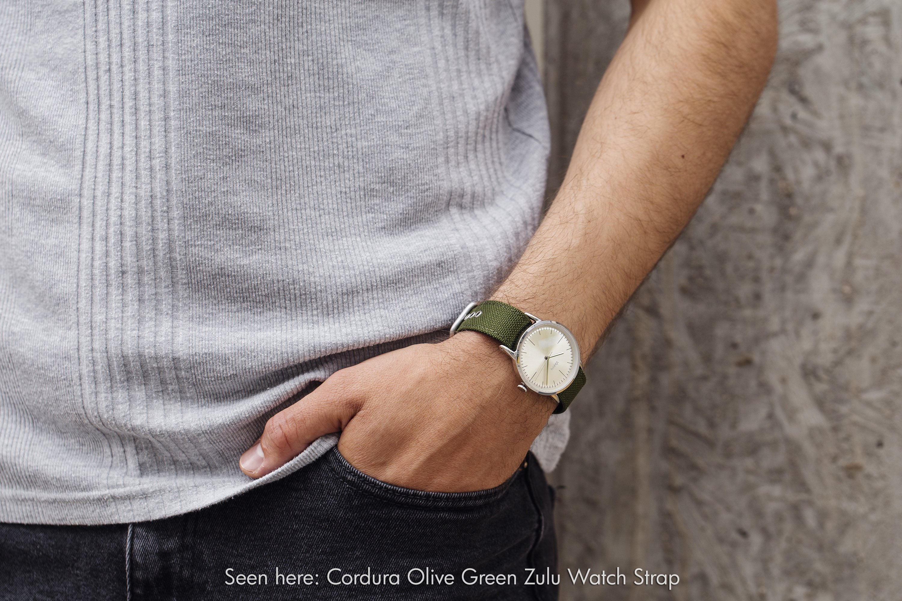 vario cordura single pass watch band