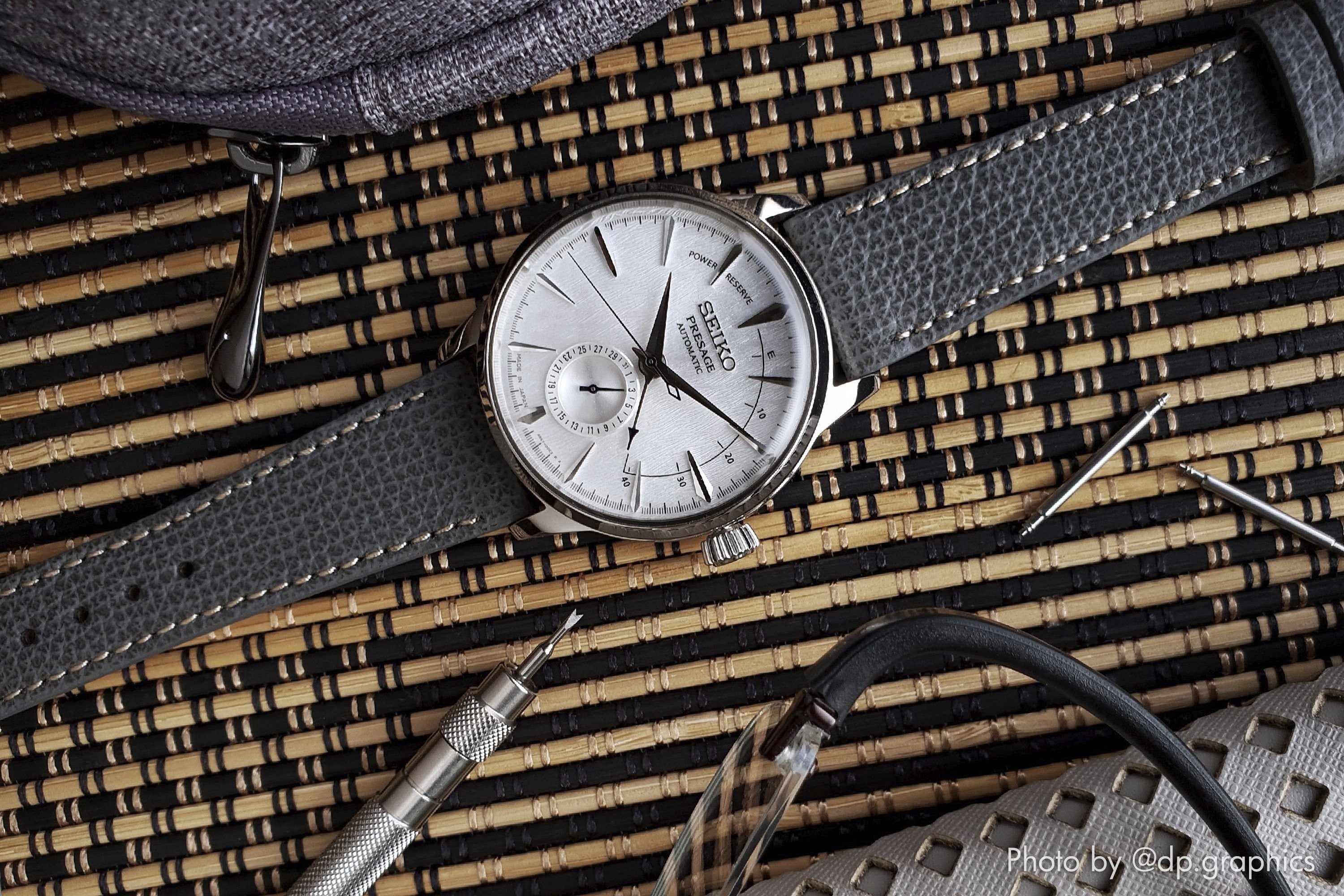 Vintage Italian Leather Watch Strap