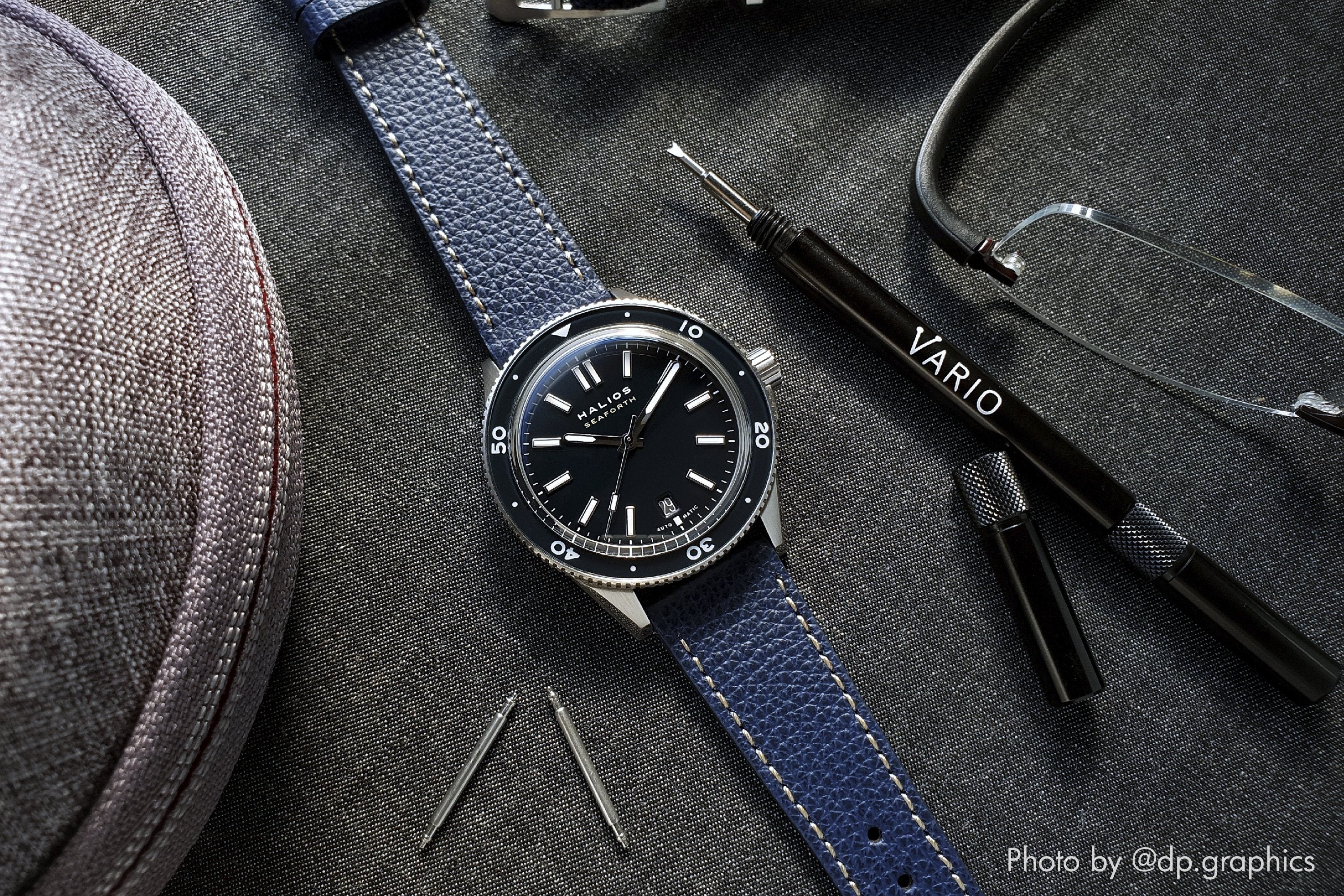 Vintage Italian Leather Watch Strap