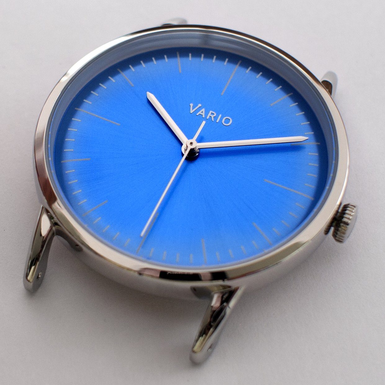 vario eclipse blue dial close up