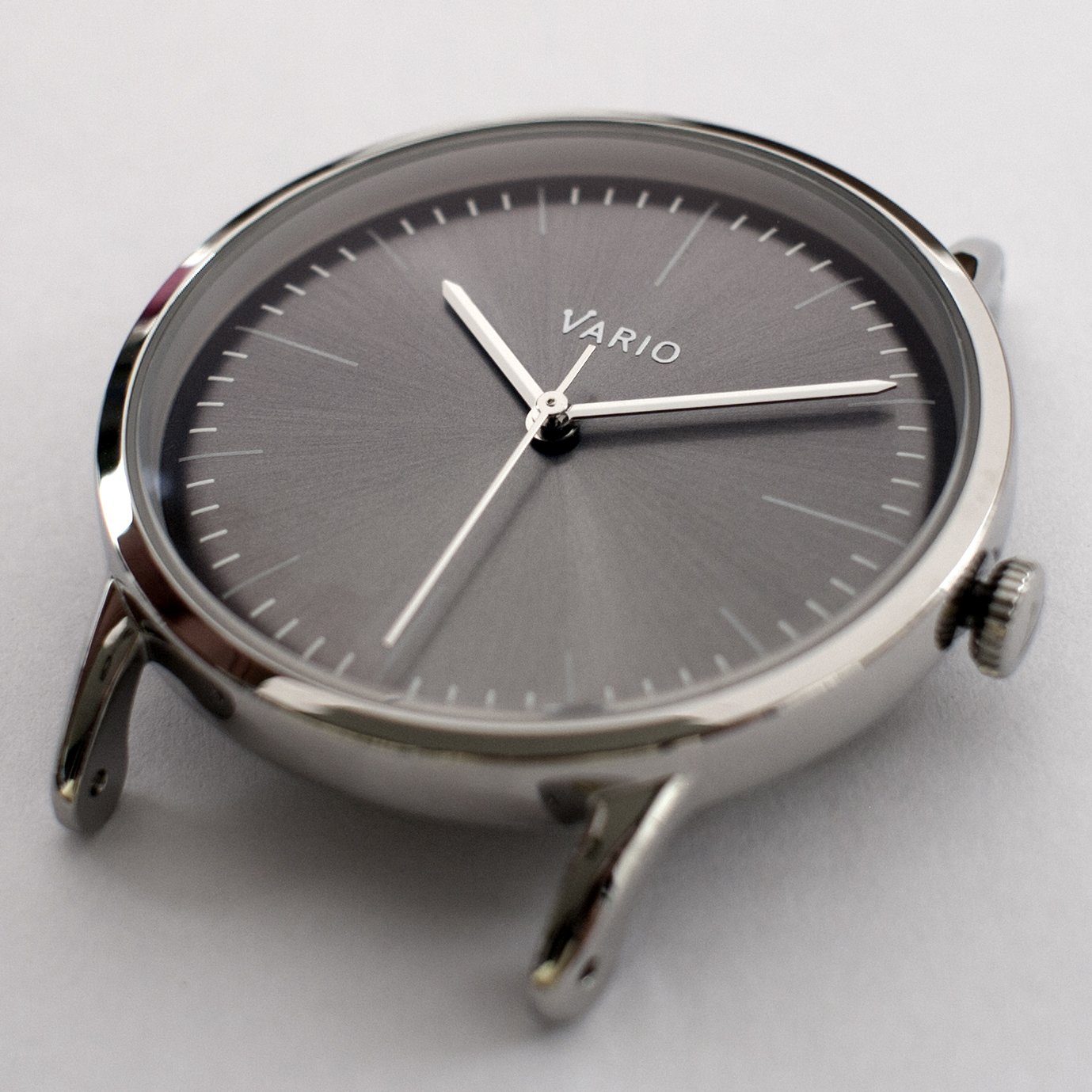 vario eclipse grey dial close up