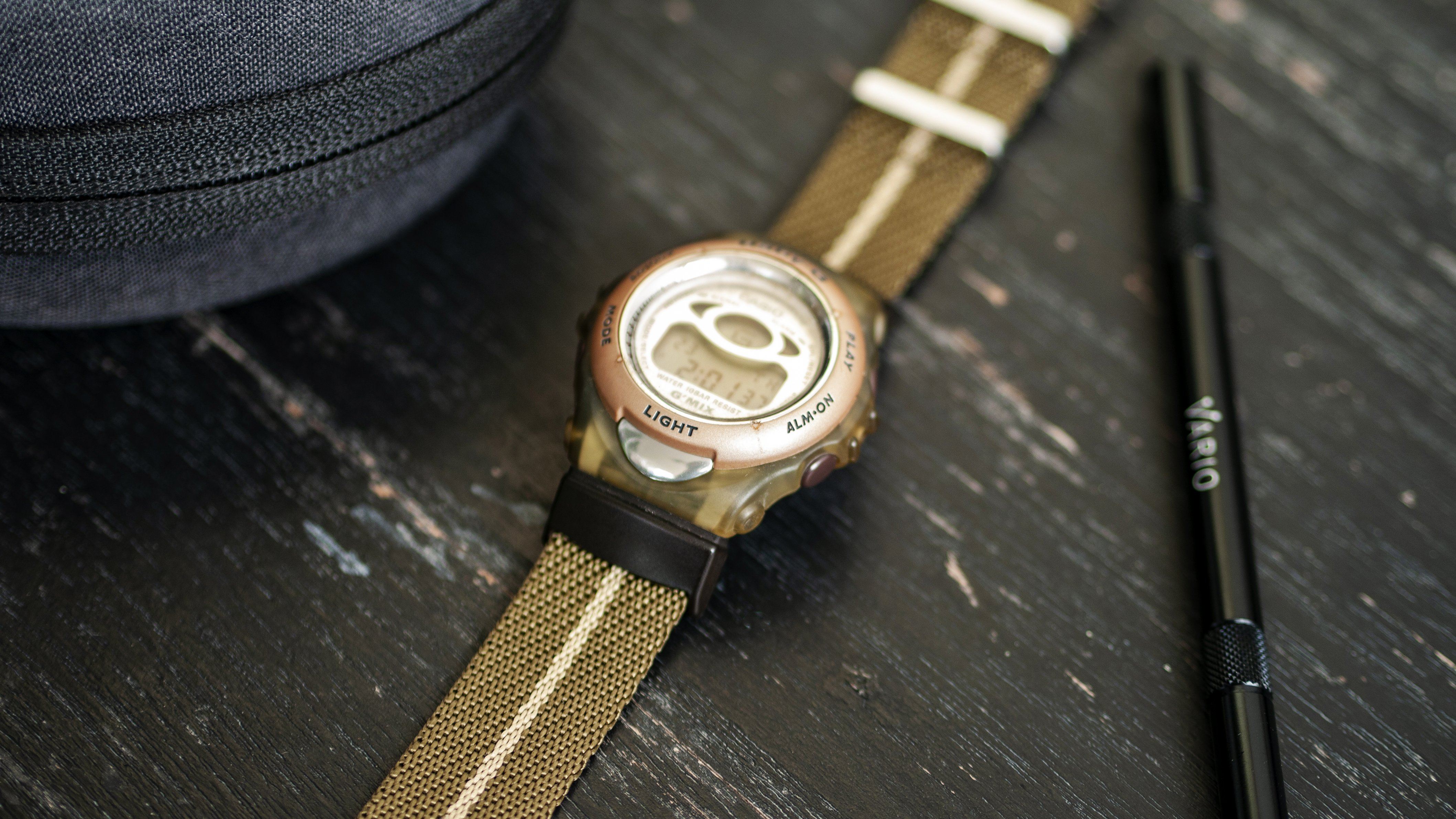 vario twill watch strap baby g