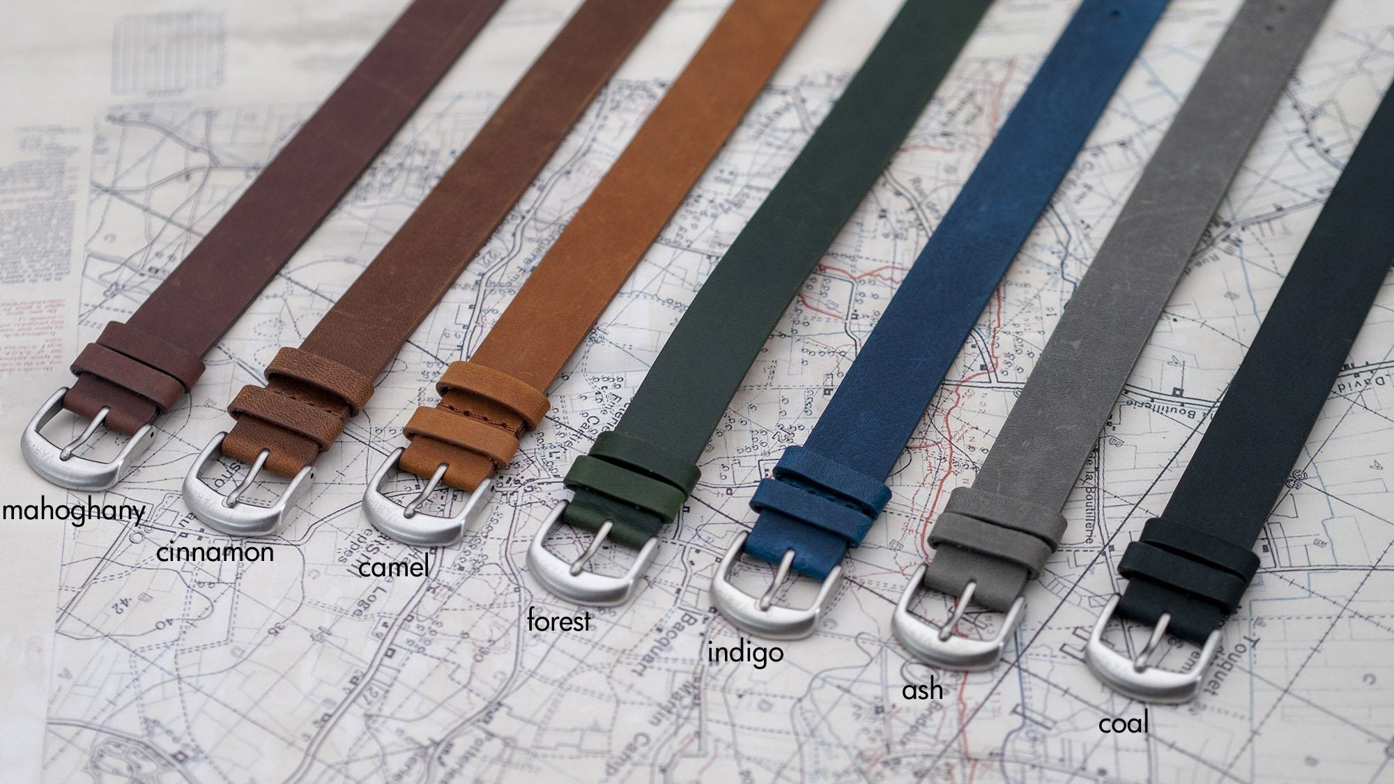 vario 1918 trench field watch leather watch straps