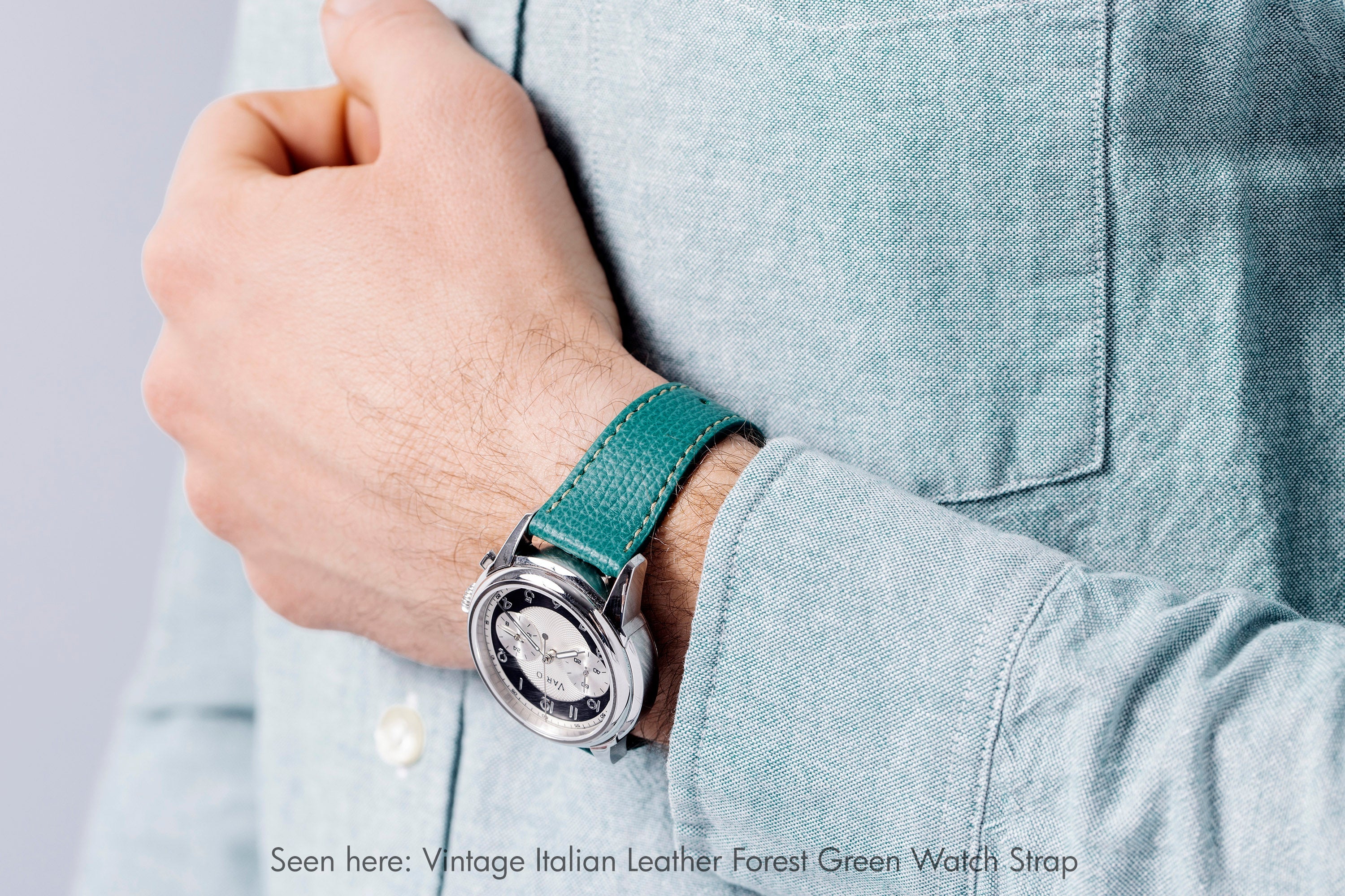 vario vintage epsom leather with quick release