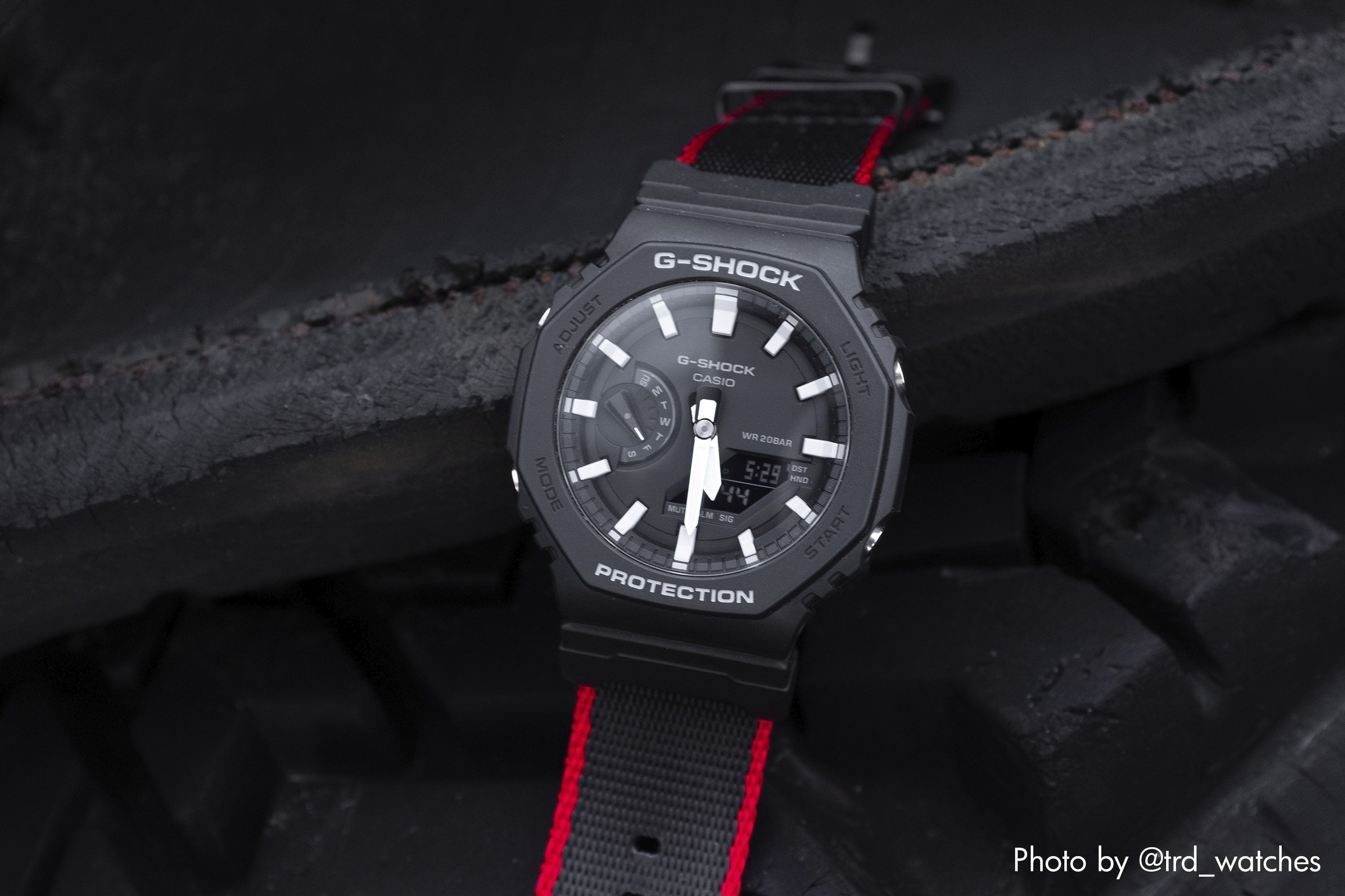 vario seat belt watch band