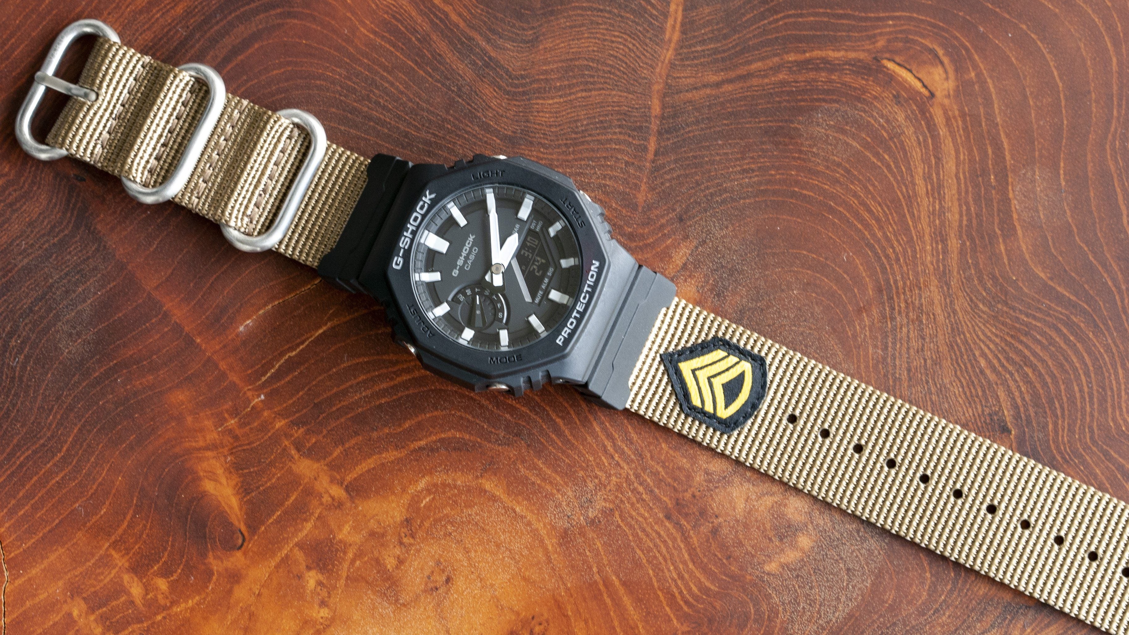 G-Shock replacement Watch Strap staff sergeant