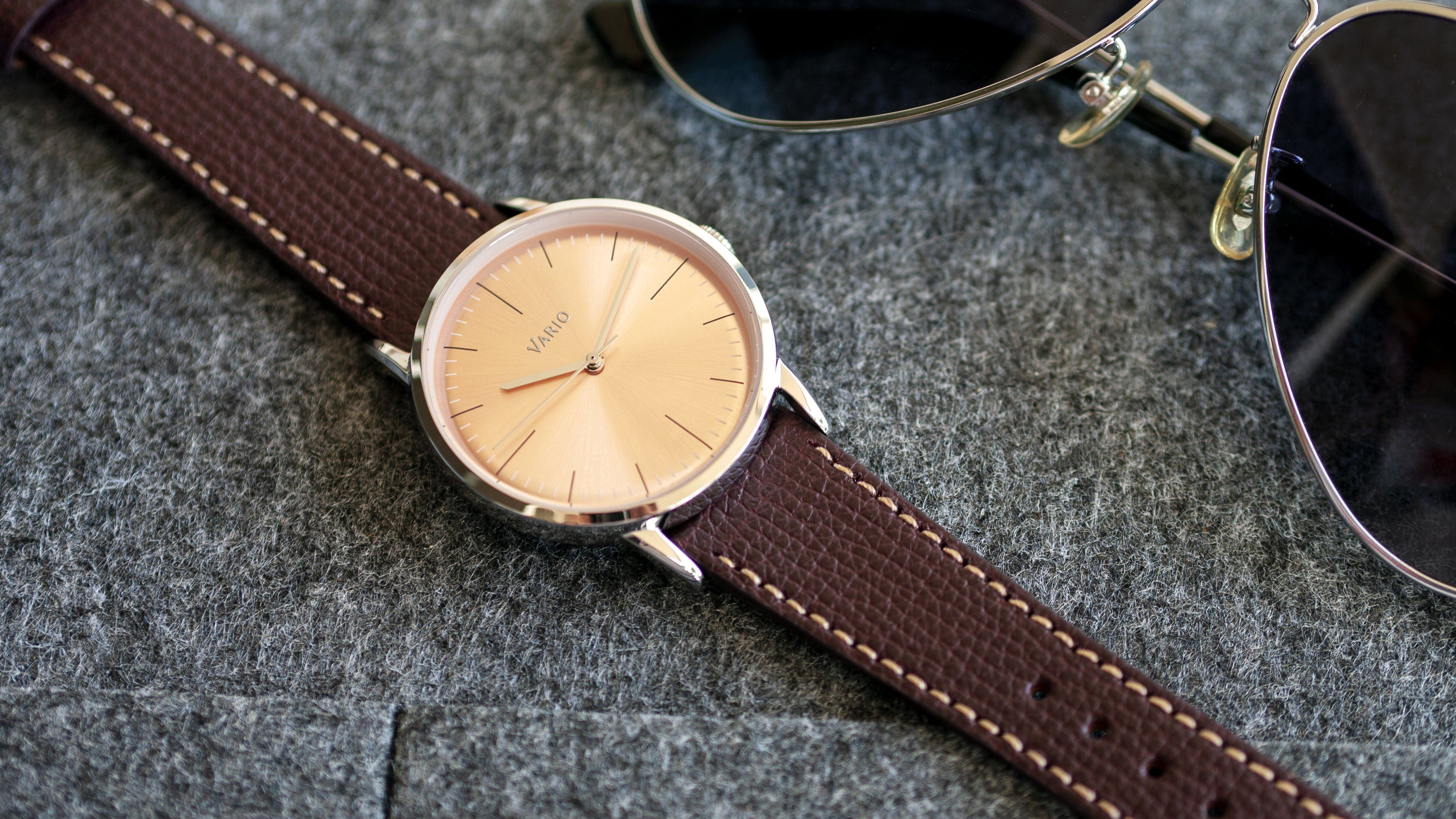 Vintage Italian Leather Watch Strap