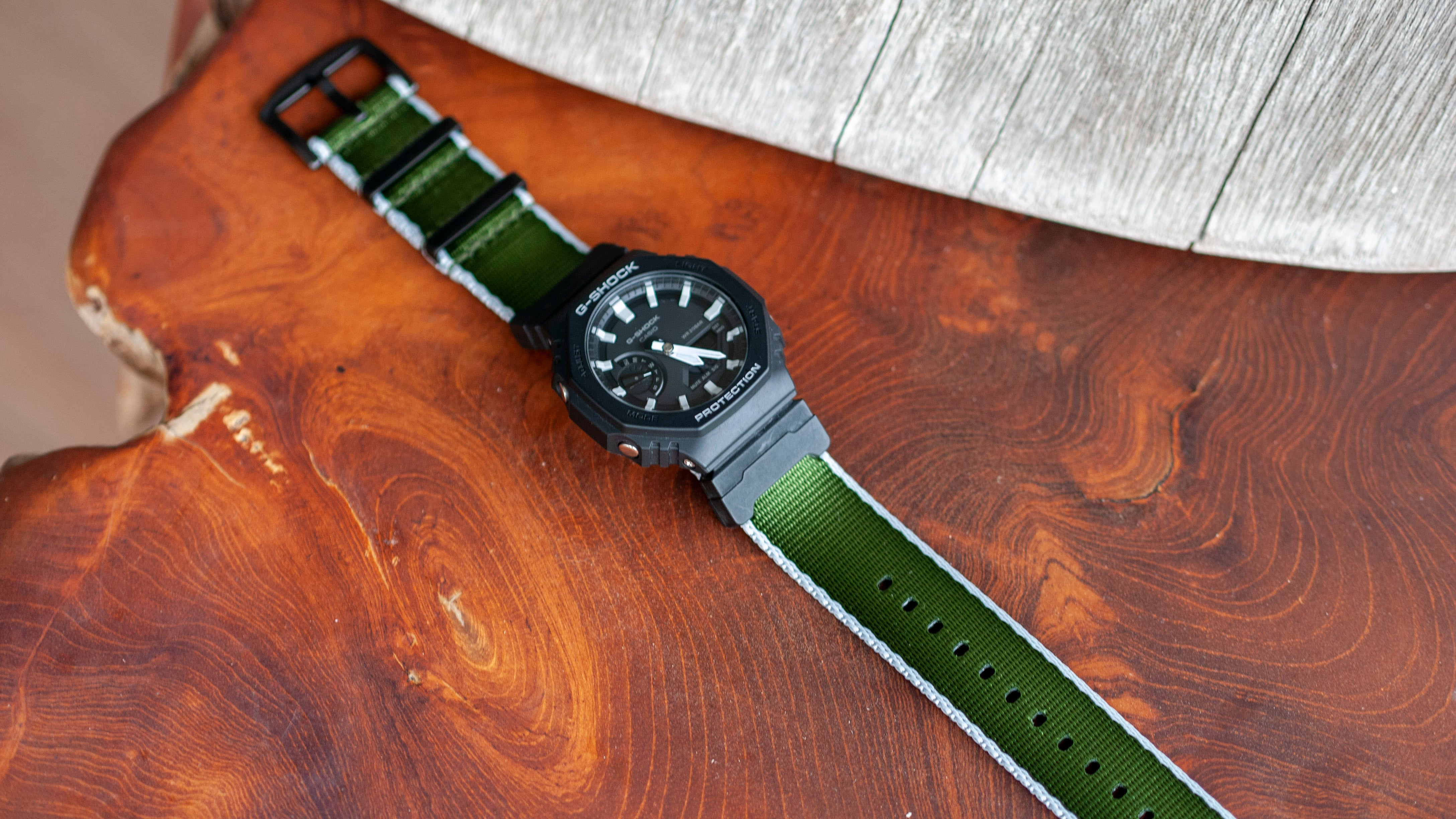 vario seat belt G-Shock replacement strap