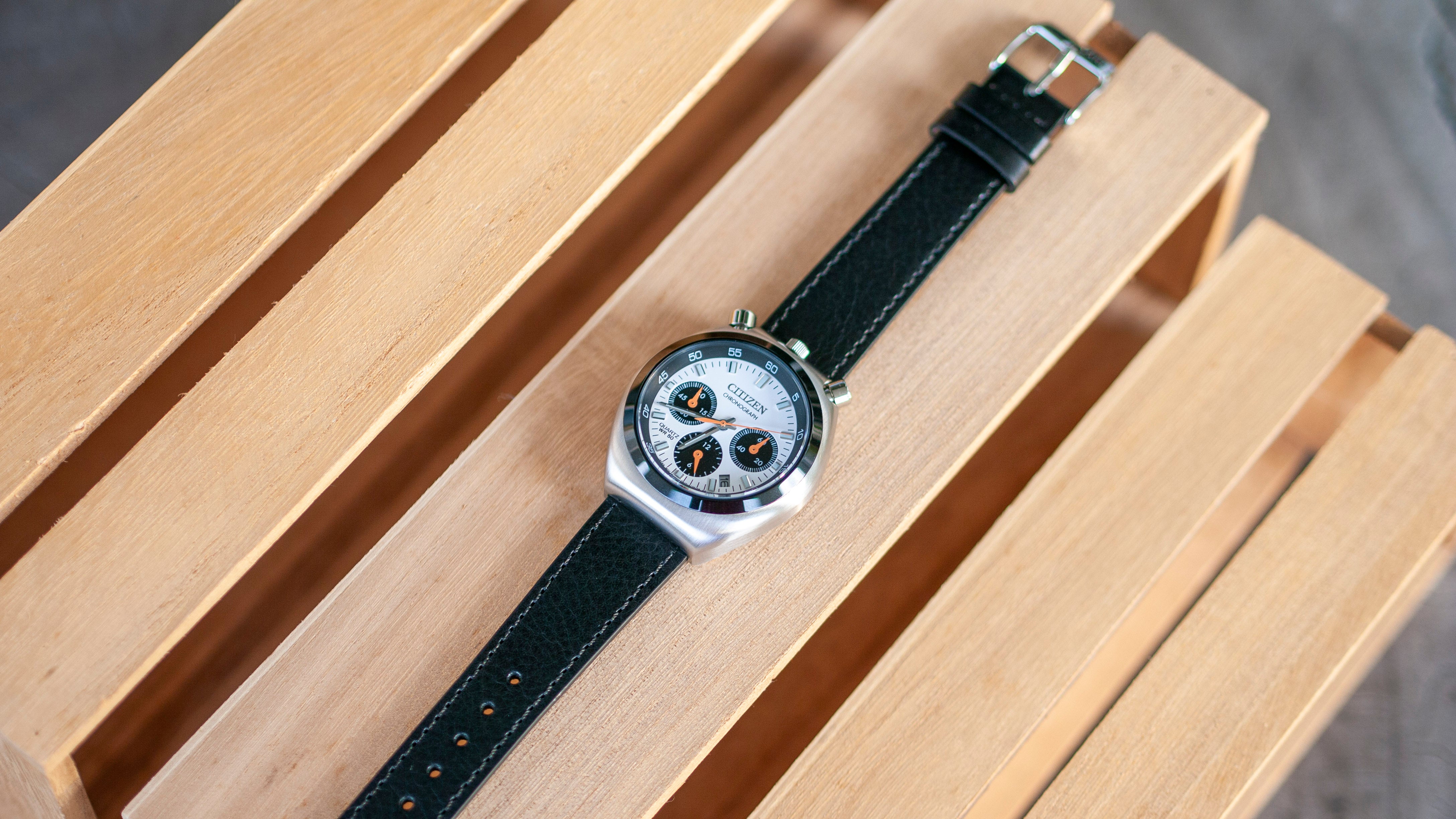 vario veg tan italian leather watch strap