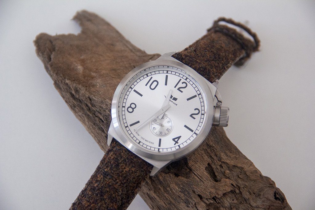 Harris Tweed Pecan Brown Watch Strap