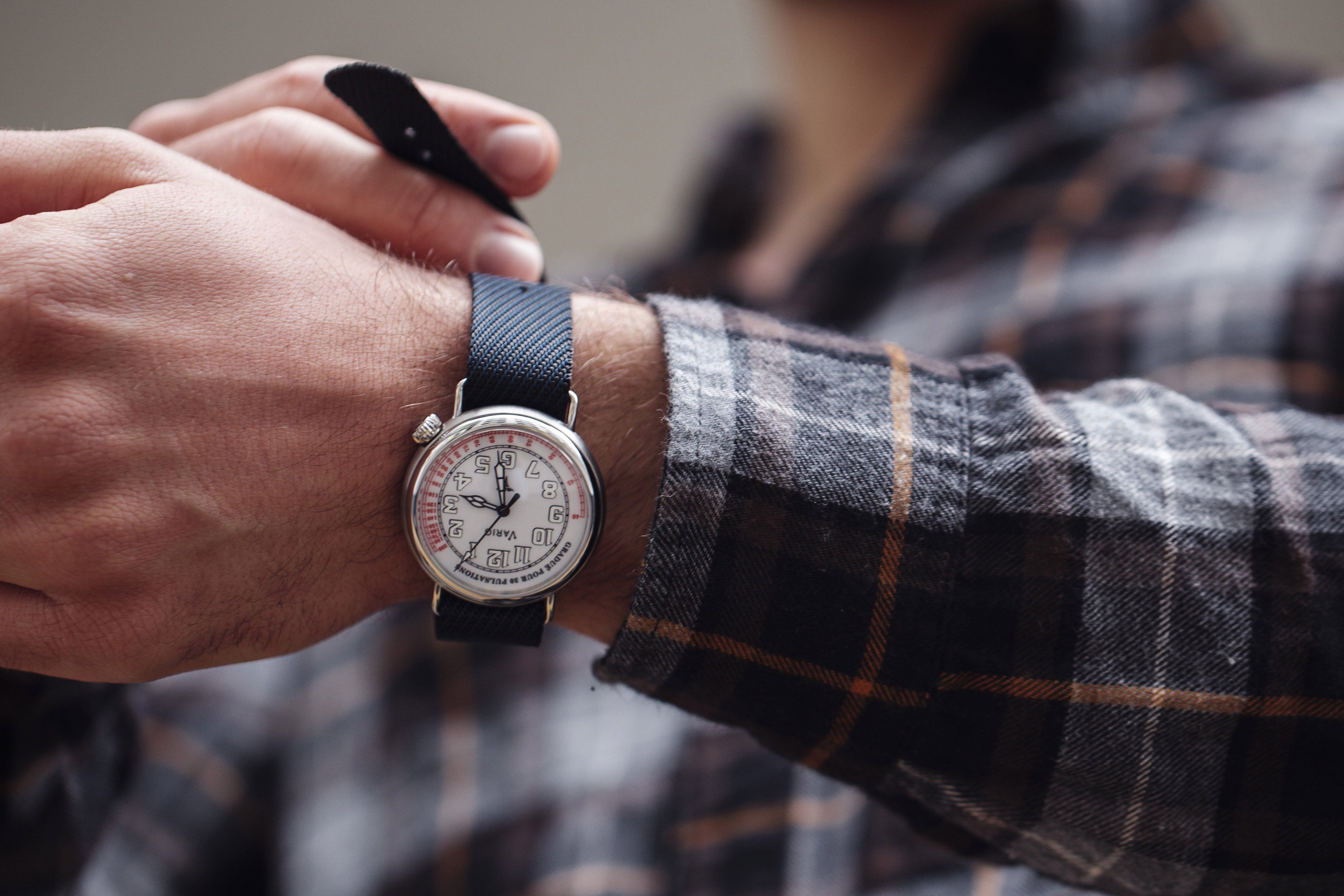 vario 1918 medic doctor pulsometer ww1 watch