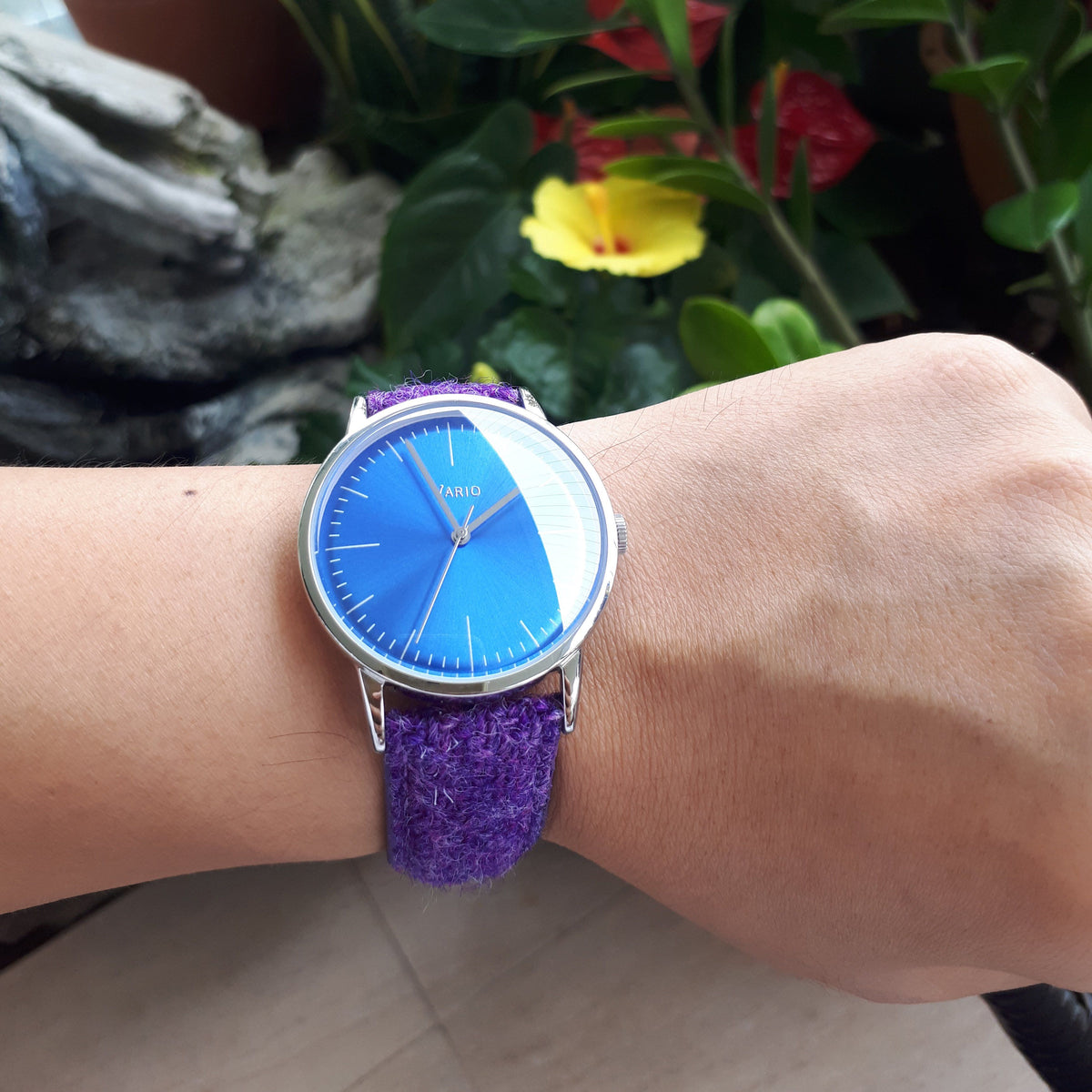 Ivan wearing his Vario Eclipse watch