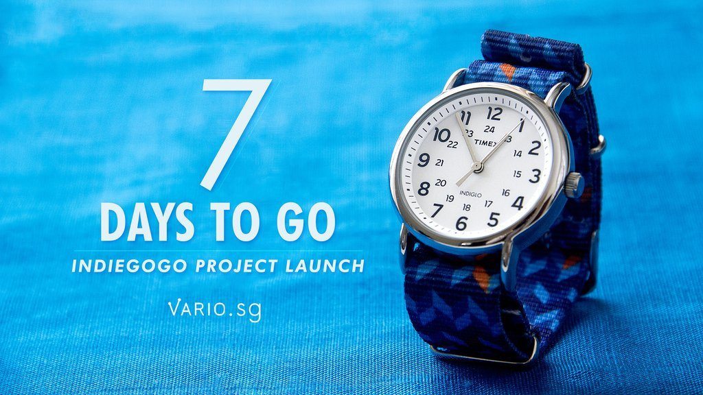 7 days to go to Indiegogo Launch