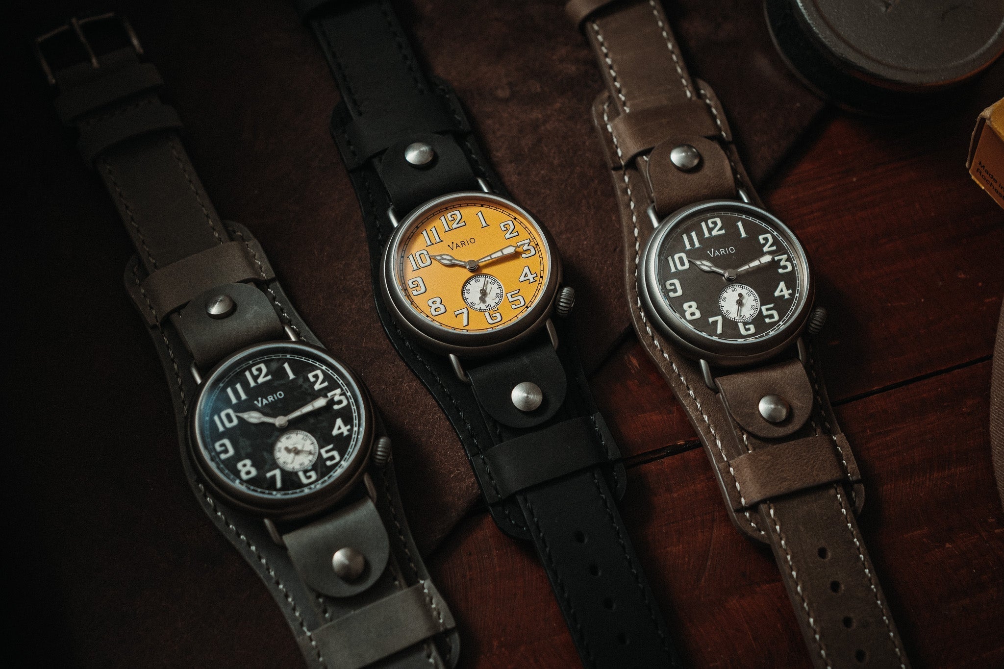 A Homegrown Horological Alliance: VARIO & RZE Unveil the UltraHex™ Titanium Trench