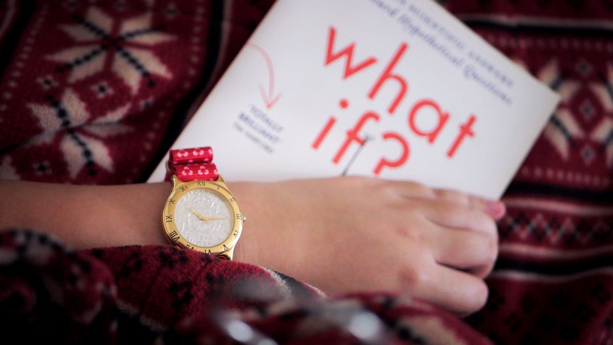 Australian Coin Watch with Velvet Trinity Strap