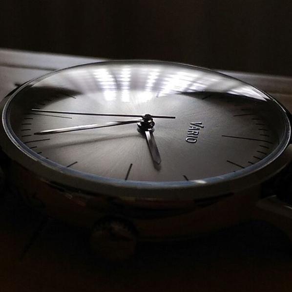 Artistic photo of Vario Eclipse watch by #varioeveryday member O Guy