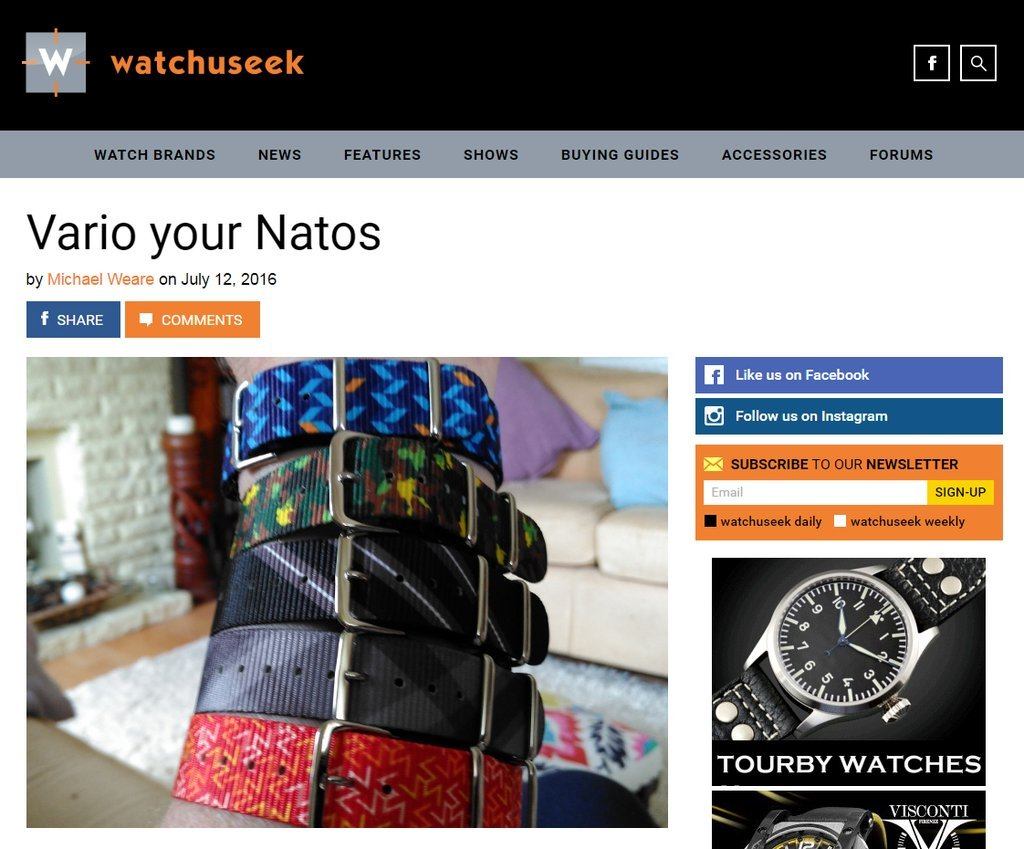8 Reviewers who Liked our Vario Graphic Straps | VARIO