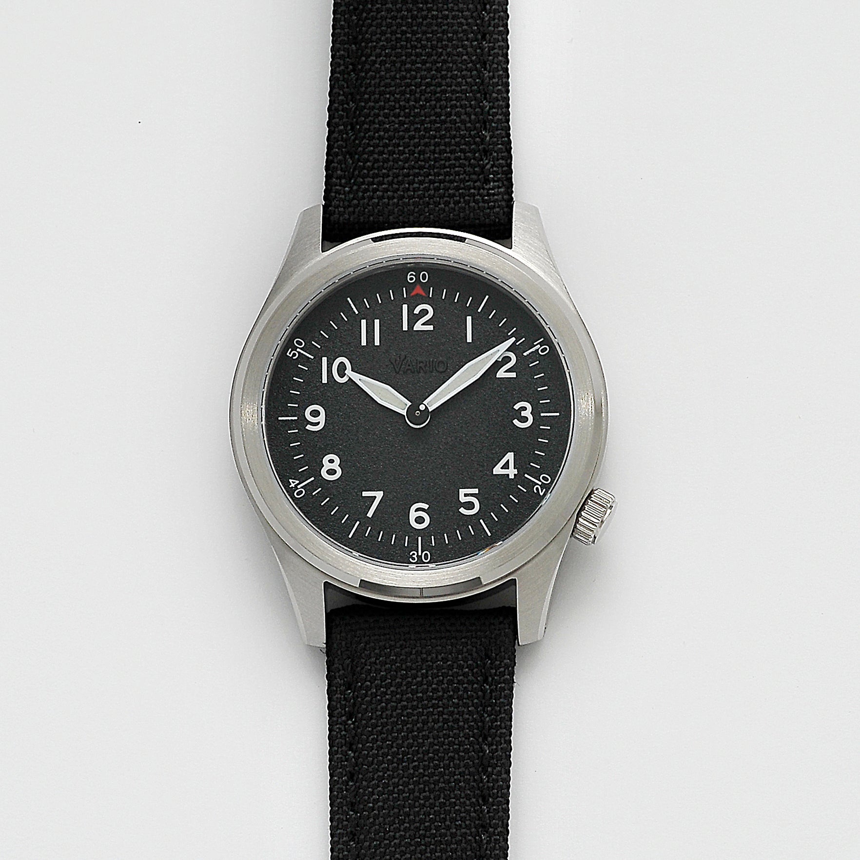 Vario A11-S Solar Quartz Field Watch black