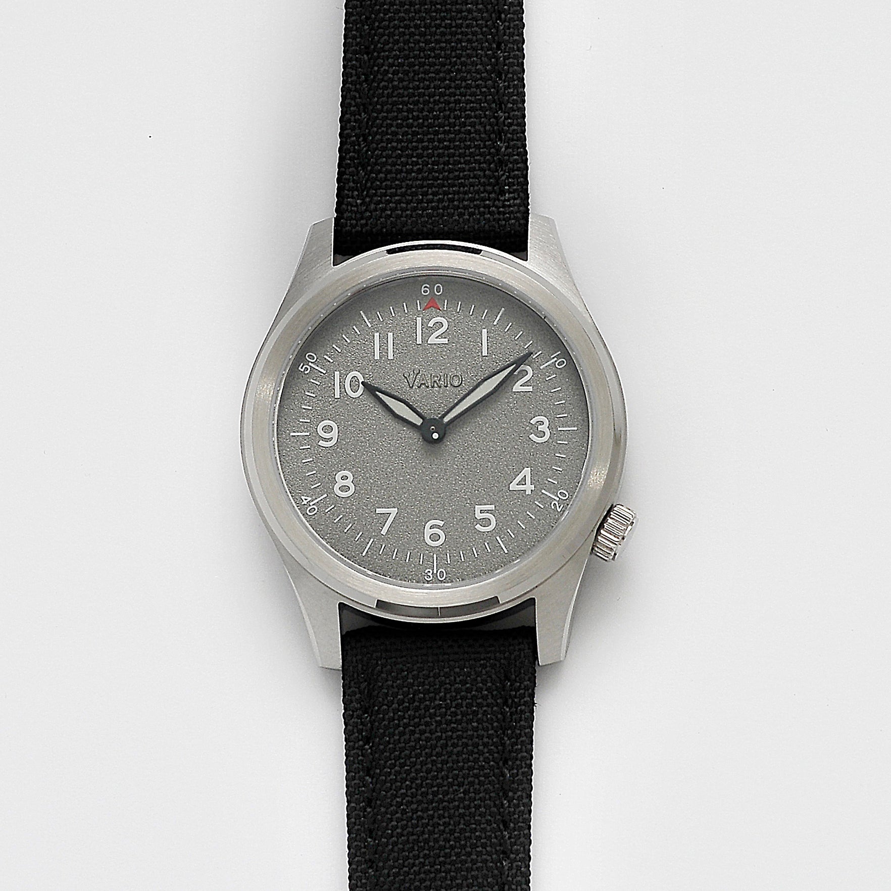 Vario A11-S Solar Quartz Field Watch grey