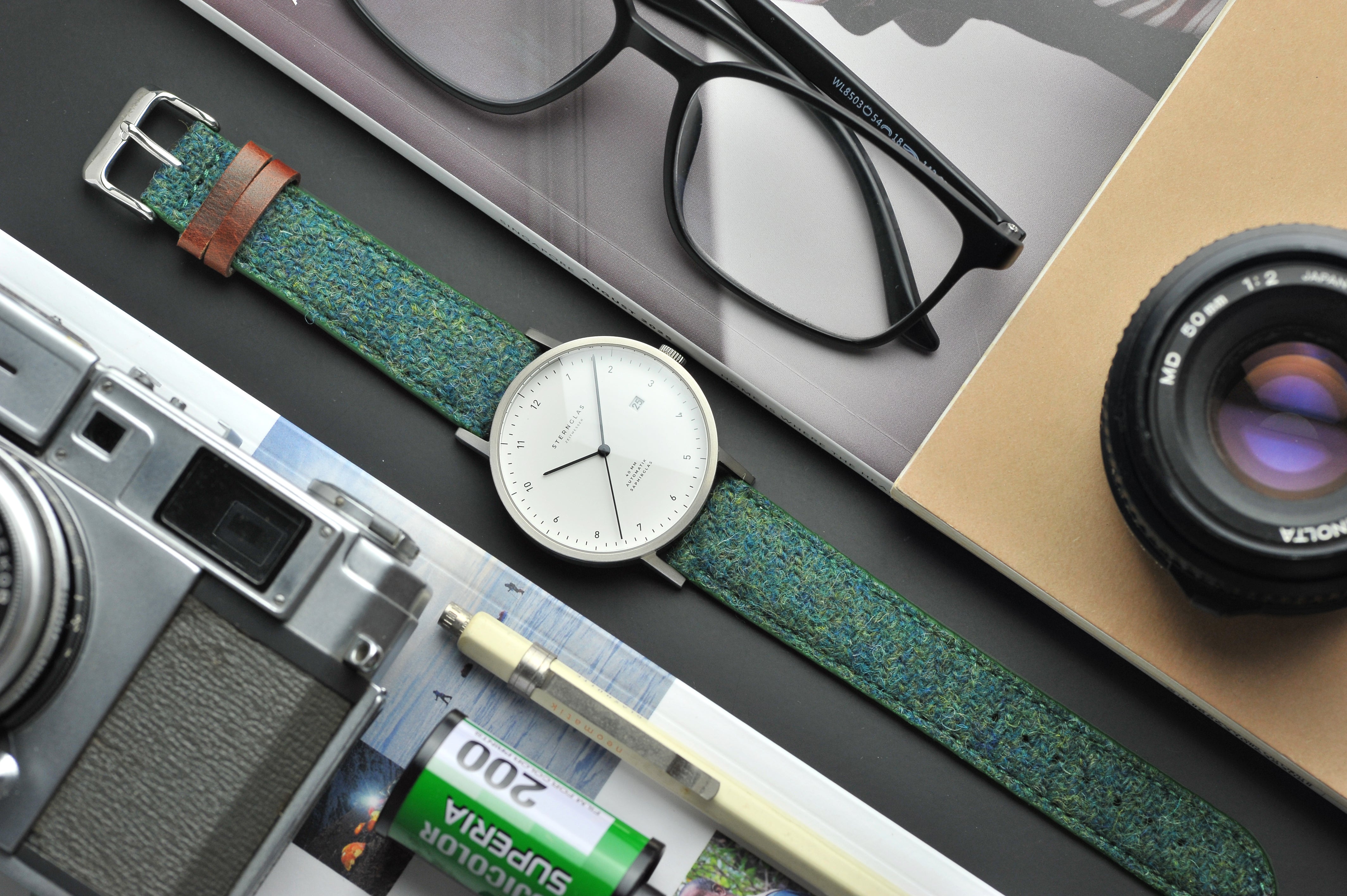 Vario Harris Tweed Watch Strap