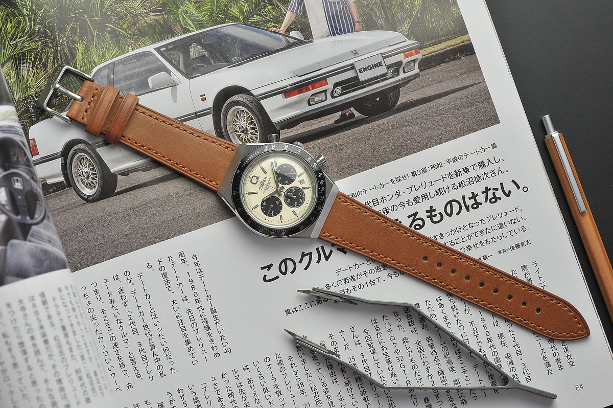 Vario fitted watch strap for Timex Q