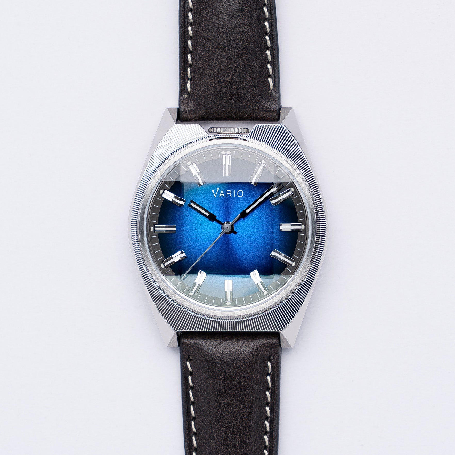 Vario Futurist faceted crystal watch 