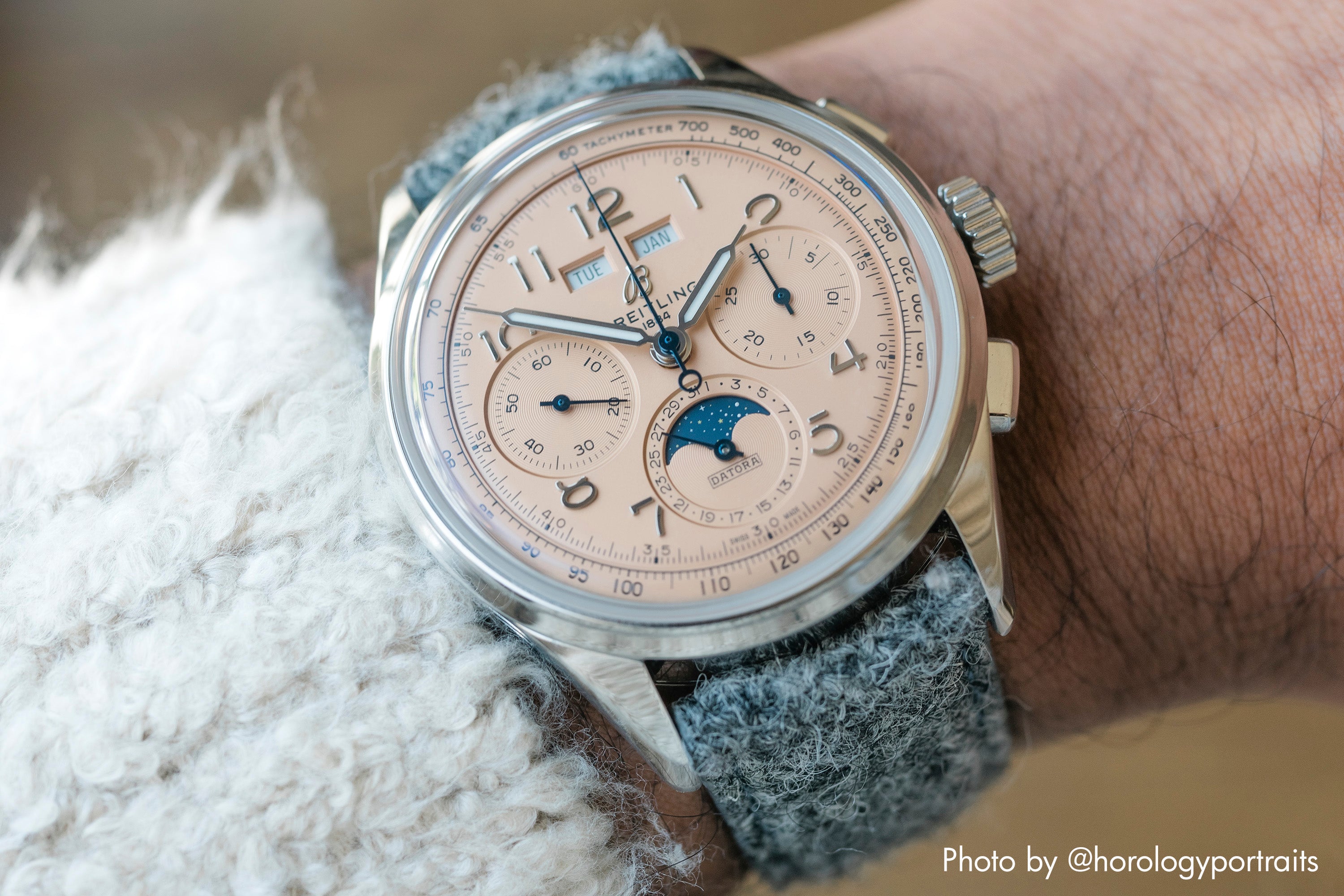 vario harris tweed watch strap