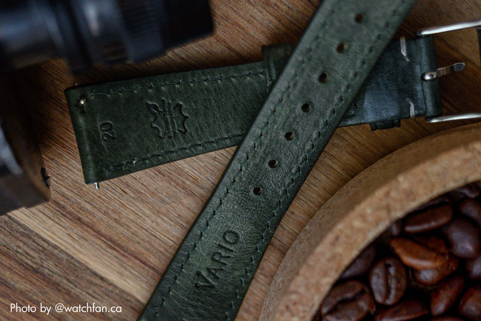 vario veg tan watch strap