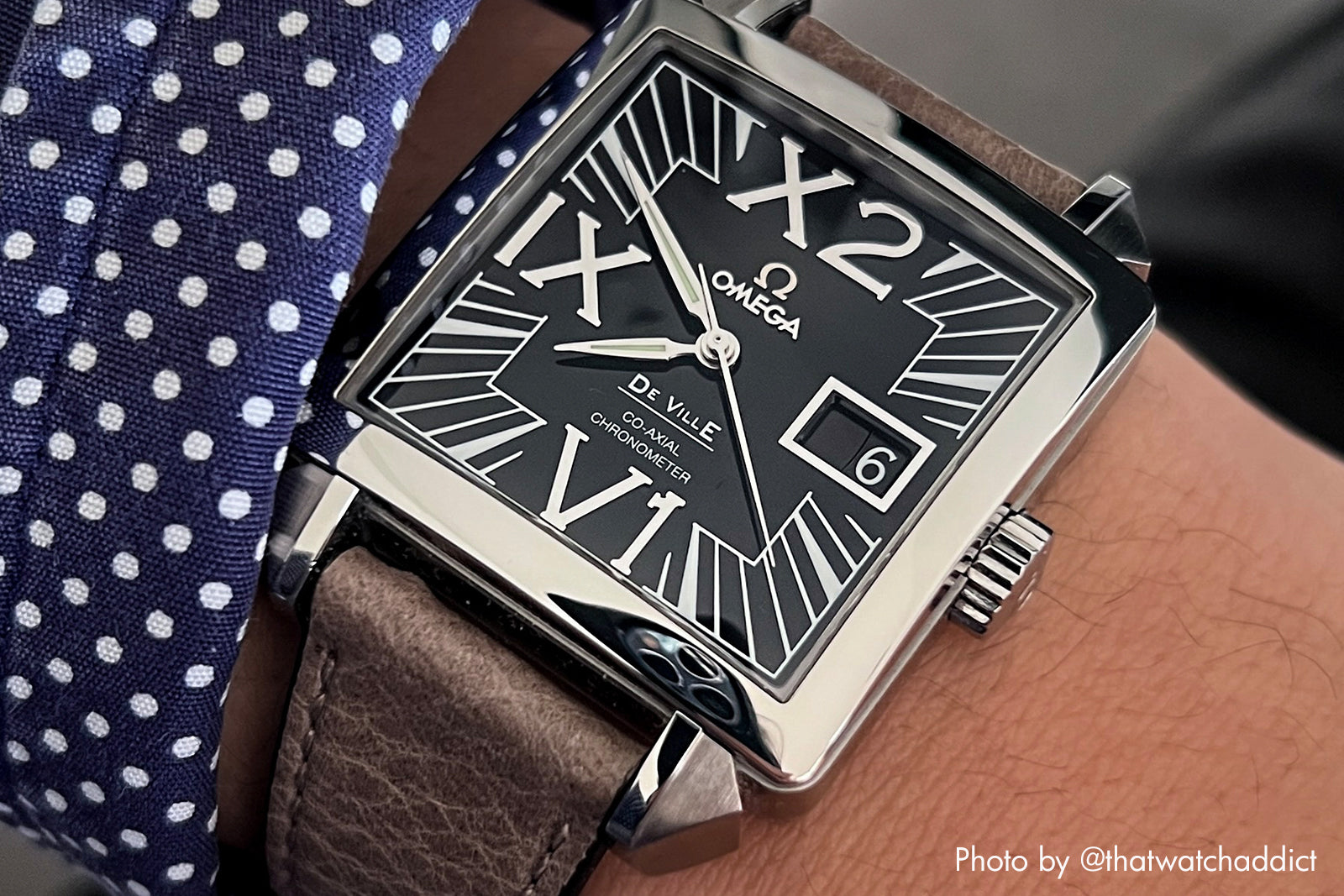 omega deville with vario watch strap