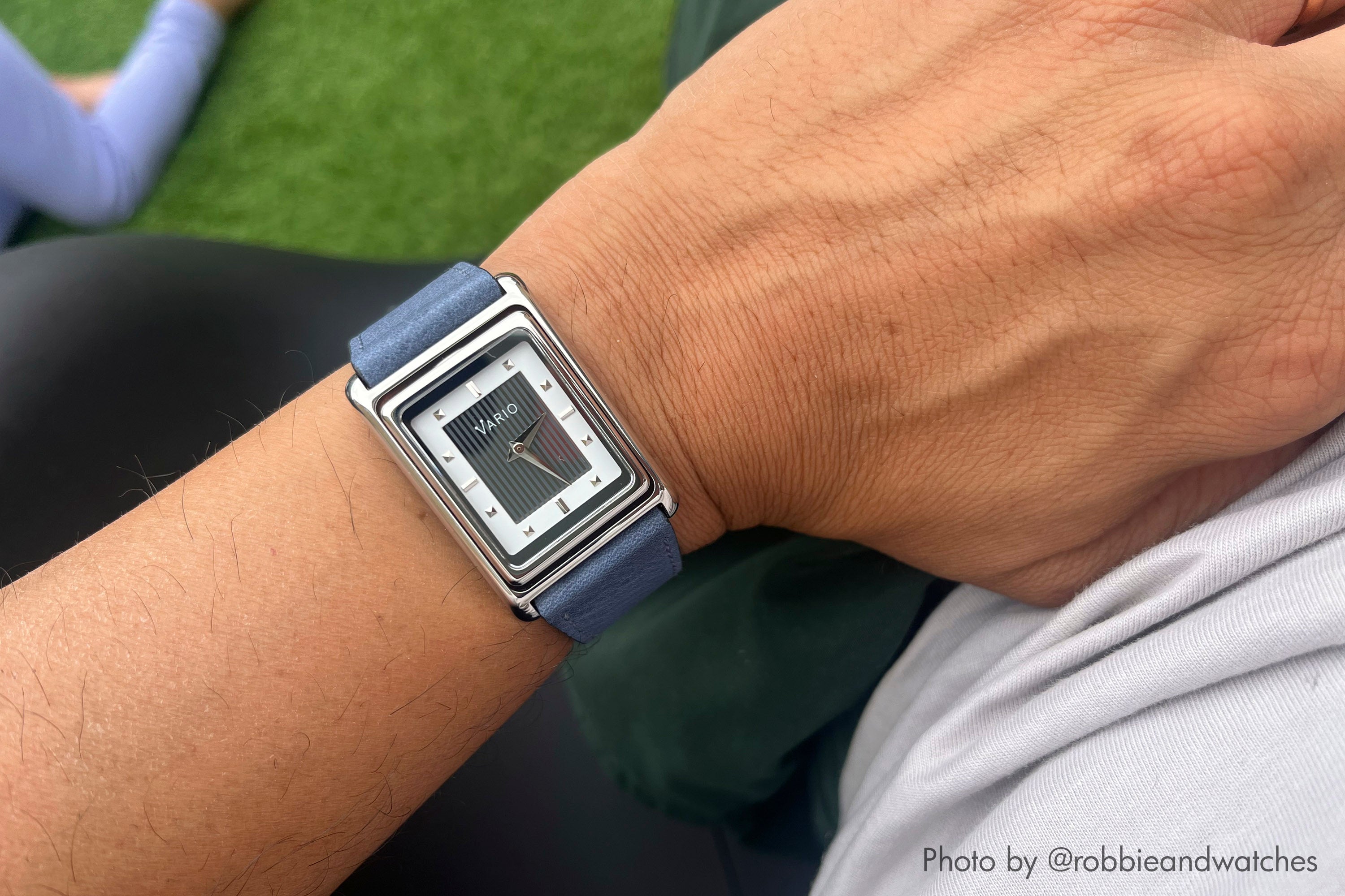 vario single time automatic reversible watch