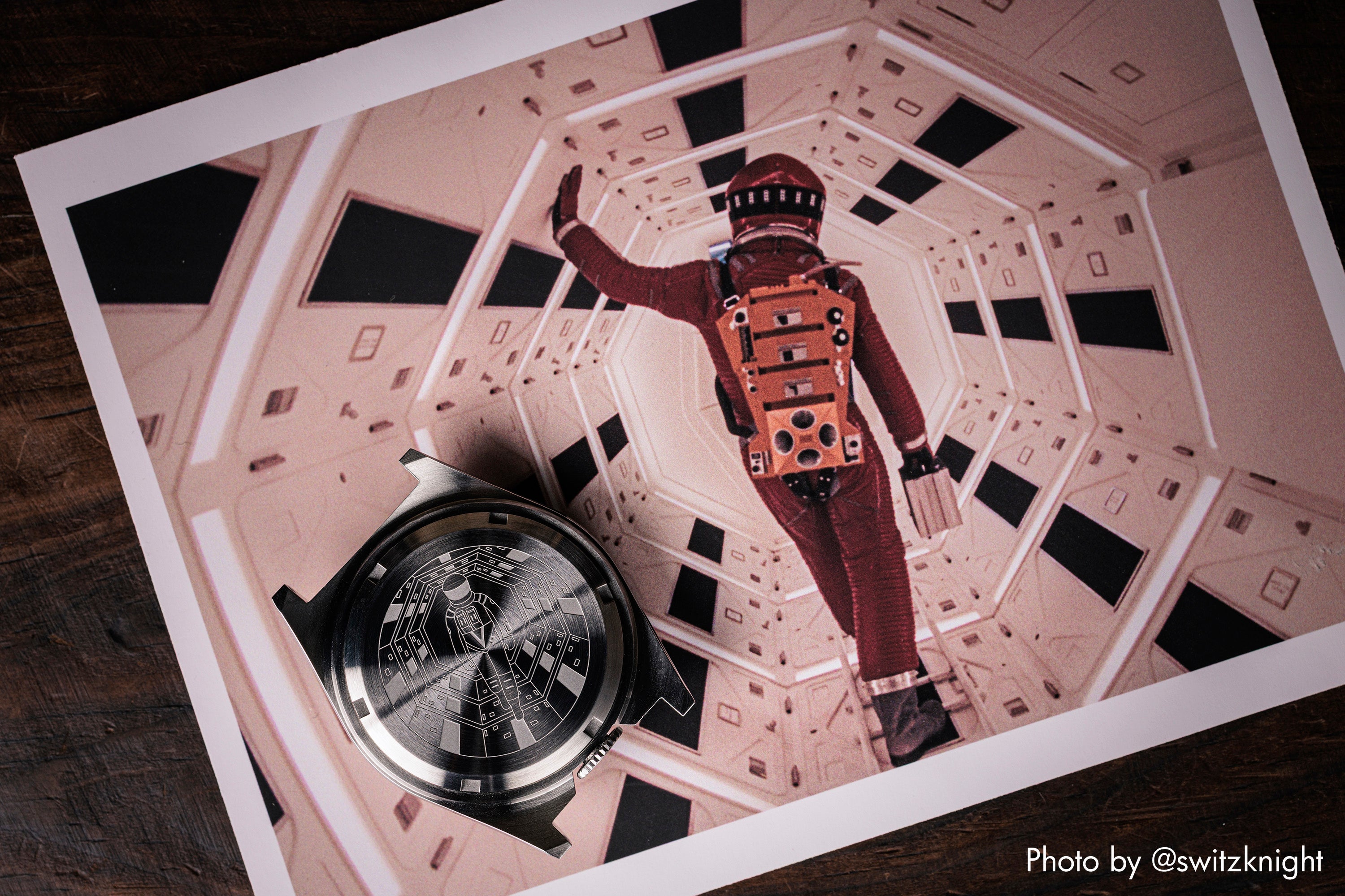 Vario Futurist Faceted Crystal Watch 