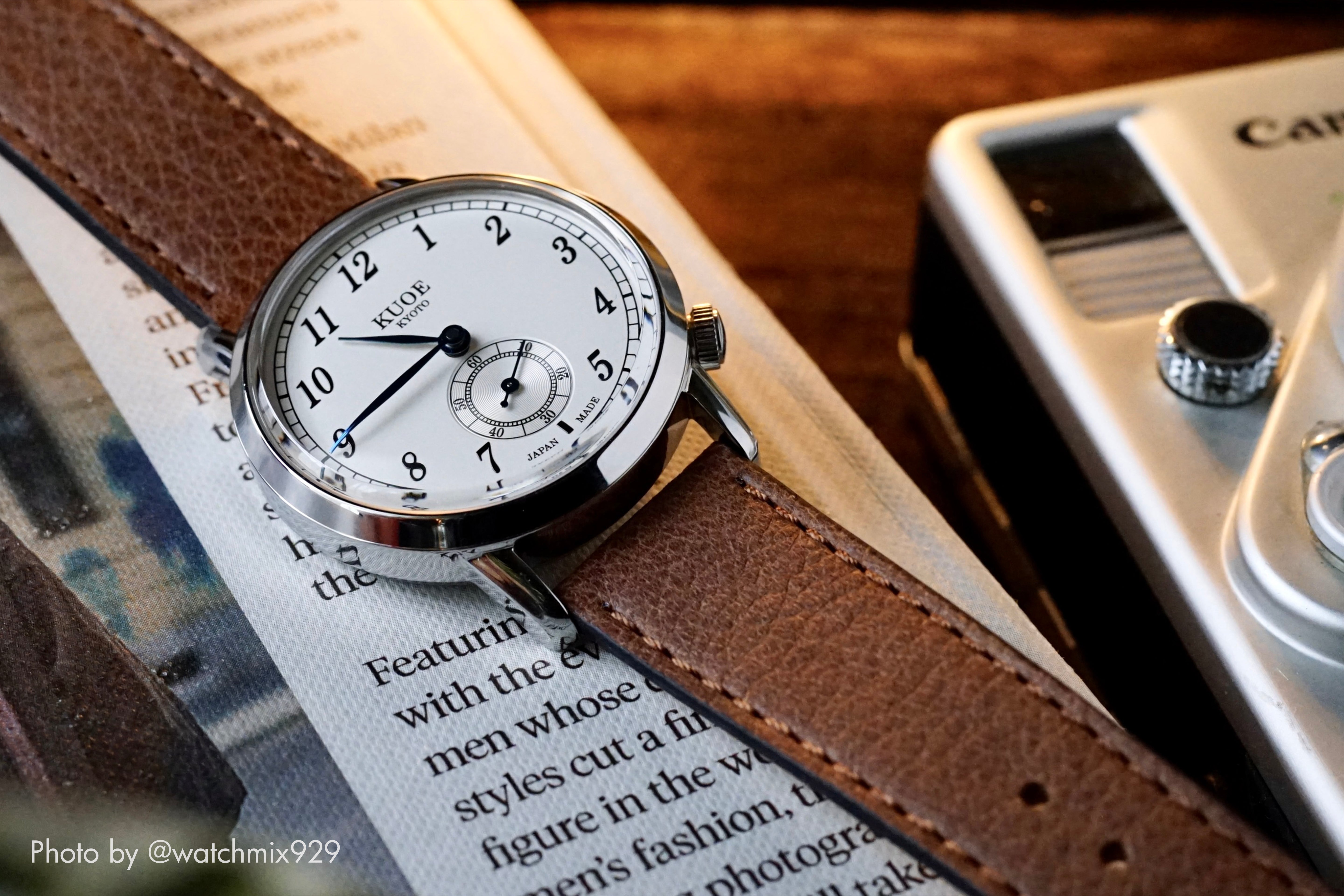 vario german leather watch strap